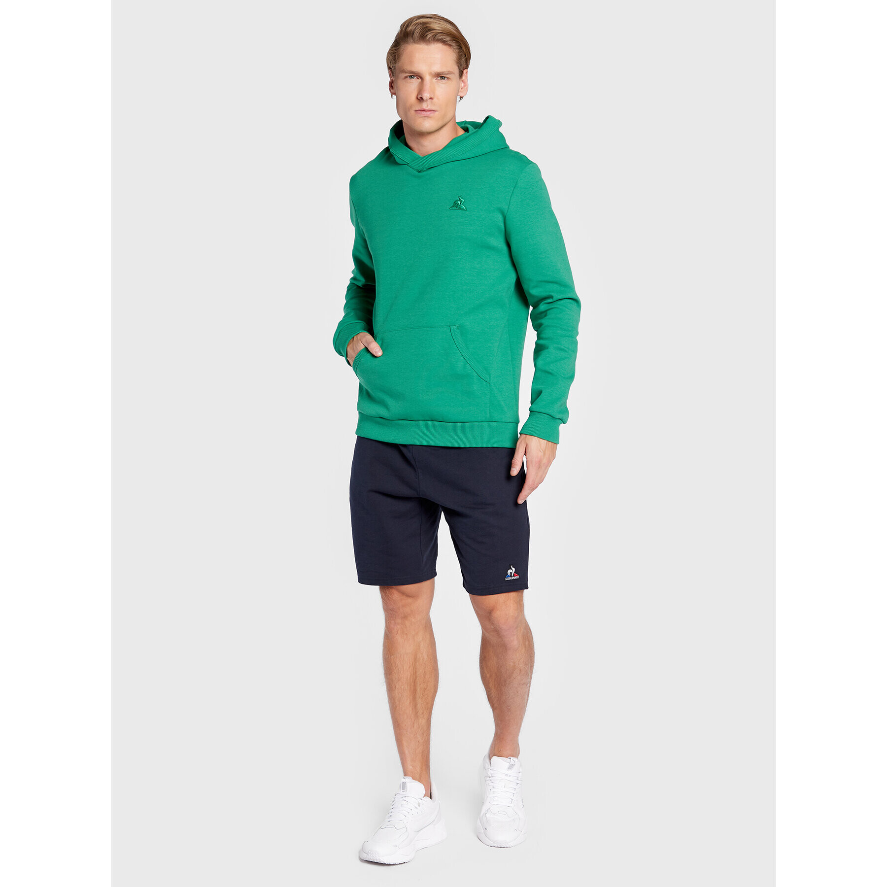 Le Coq Sportif Суитшърт 2210827 Зелен Regular Fit - Pepit.bg