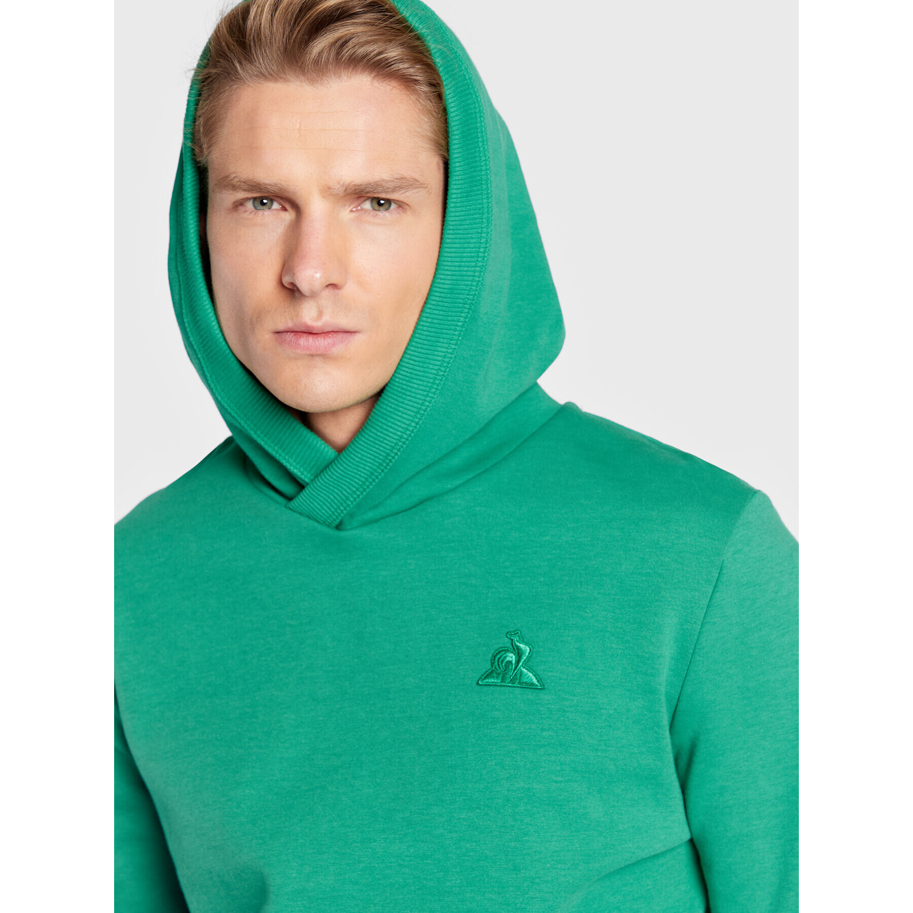 Le Coq Sportif Суитшърт 2210827 Зелен Regular Fit - Pepit.bg