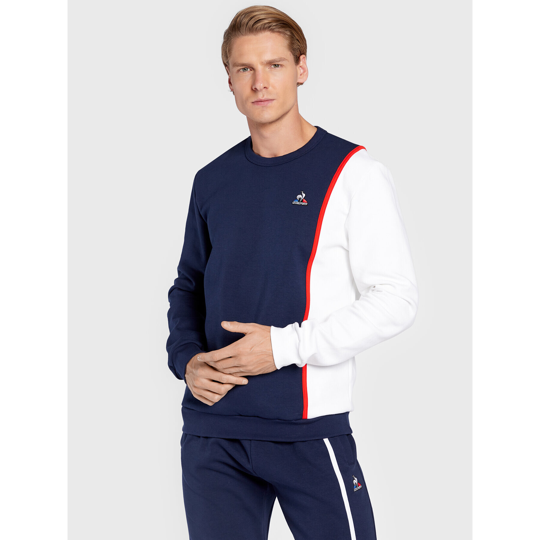 Le Coq Sportif Суитшърт 2220289 Тъмносин Regular Fit - Pepit.bg