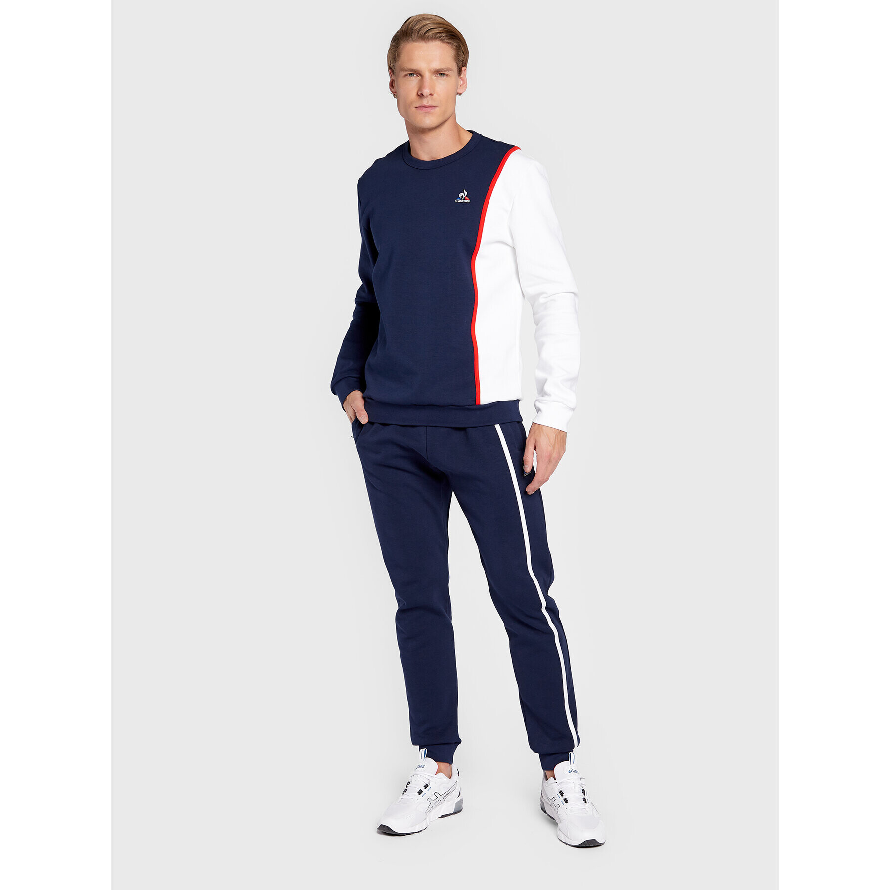 Le Coq Sportif Суитшърт 2220289 Тъмносин Regular Fit - Pepit.bg