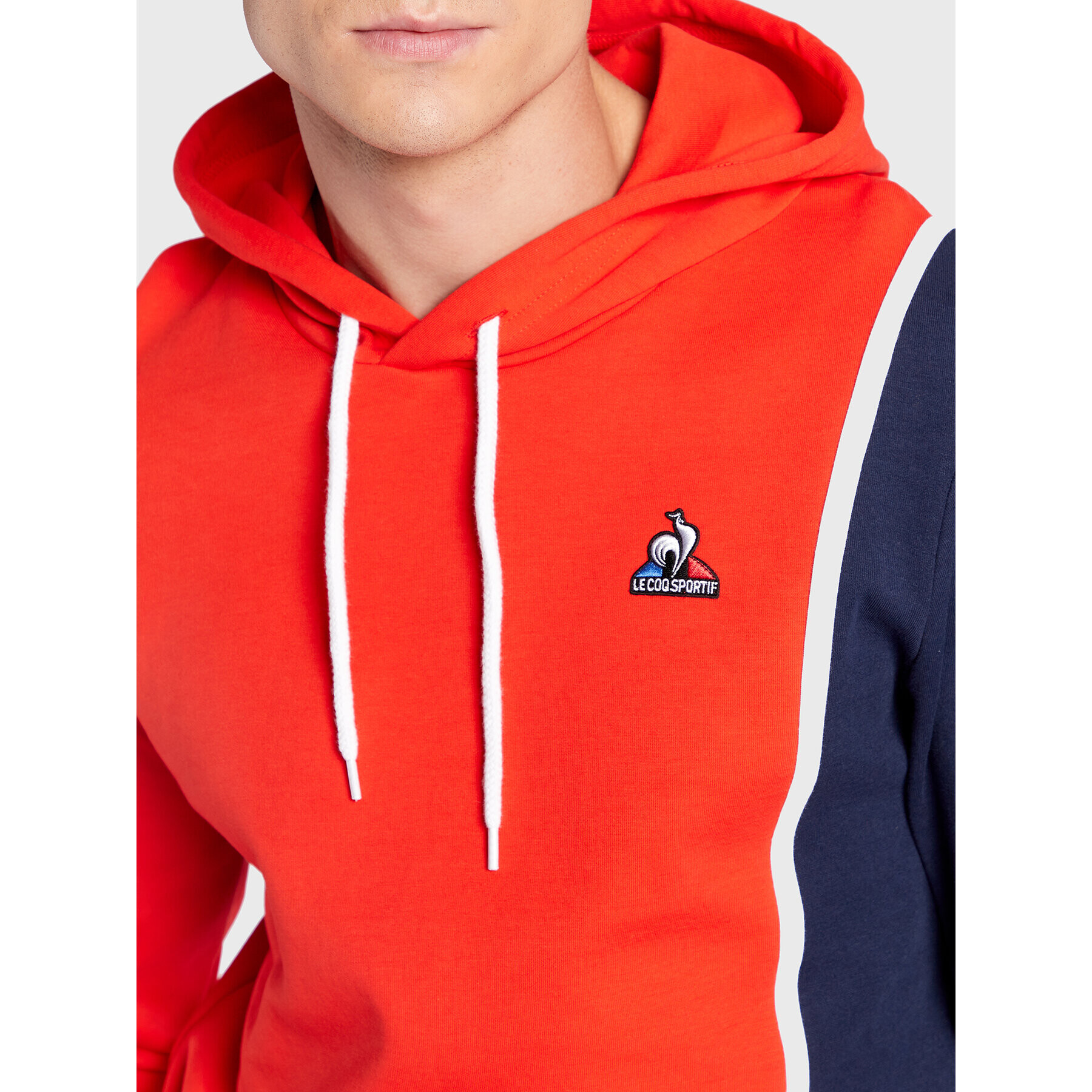 Le Coq Sportif Суитшърт 2220291 Червен Slim Fit - Pepit.bg