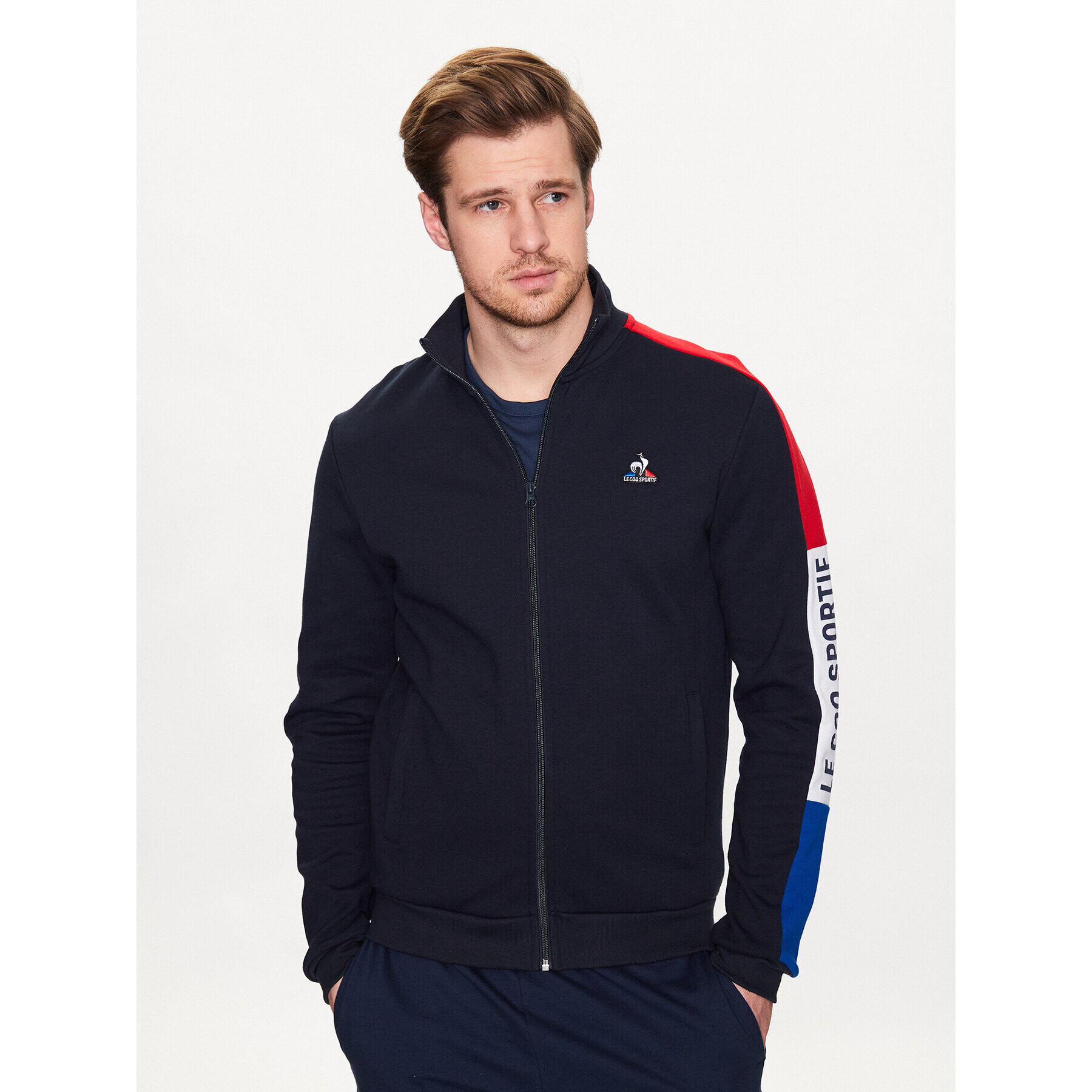 Le Coq Sportif Суитшърт 2310014 Тъмносин Regular Fit - Pepit.bg