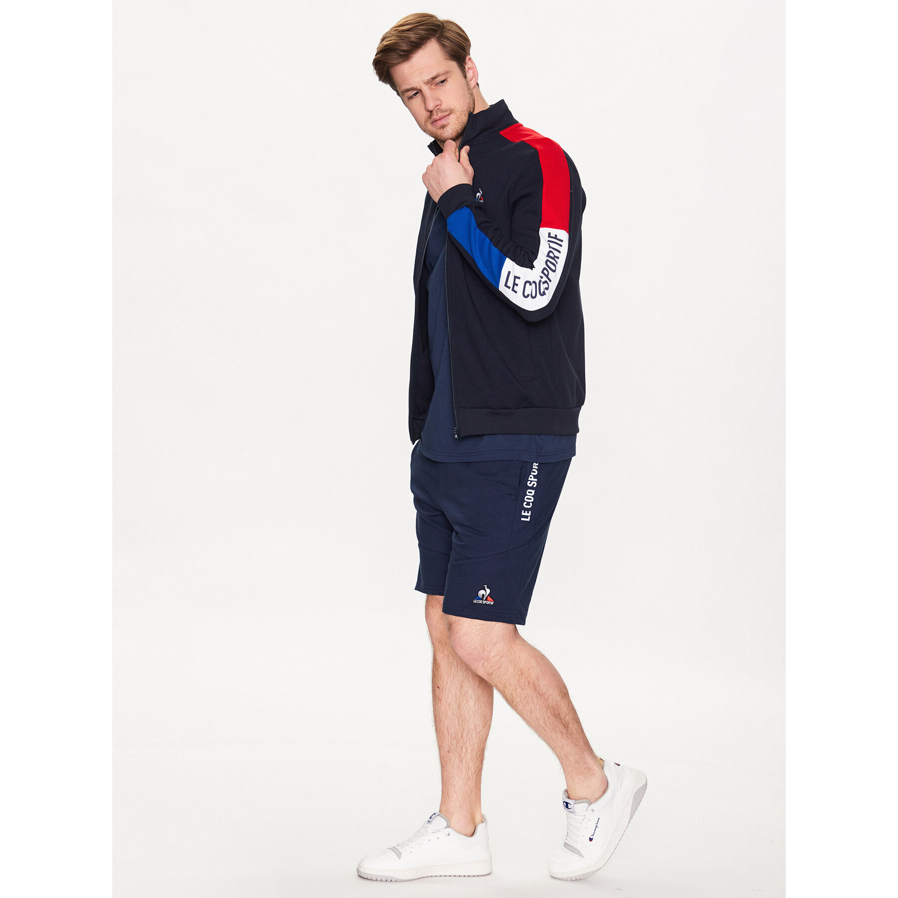 Le Coq Sportif Суитшърт 2310014 Тъмносин Regular Fit - Pepit.bg