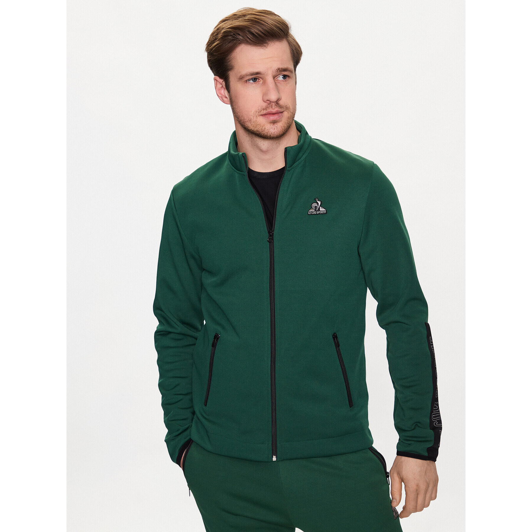 Le Coq Sportif Суитшърт 2310475 Зелен Regular Fit - Pepit.bg