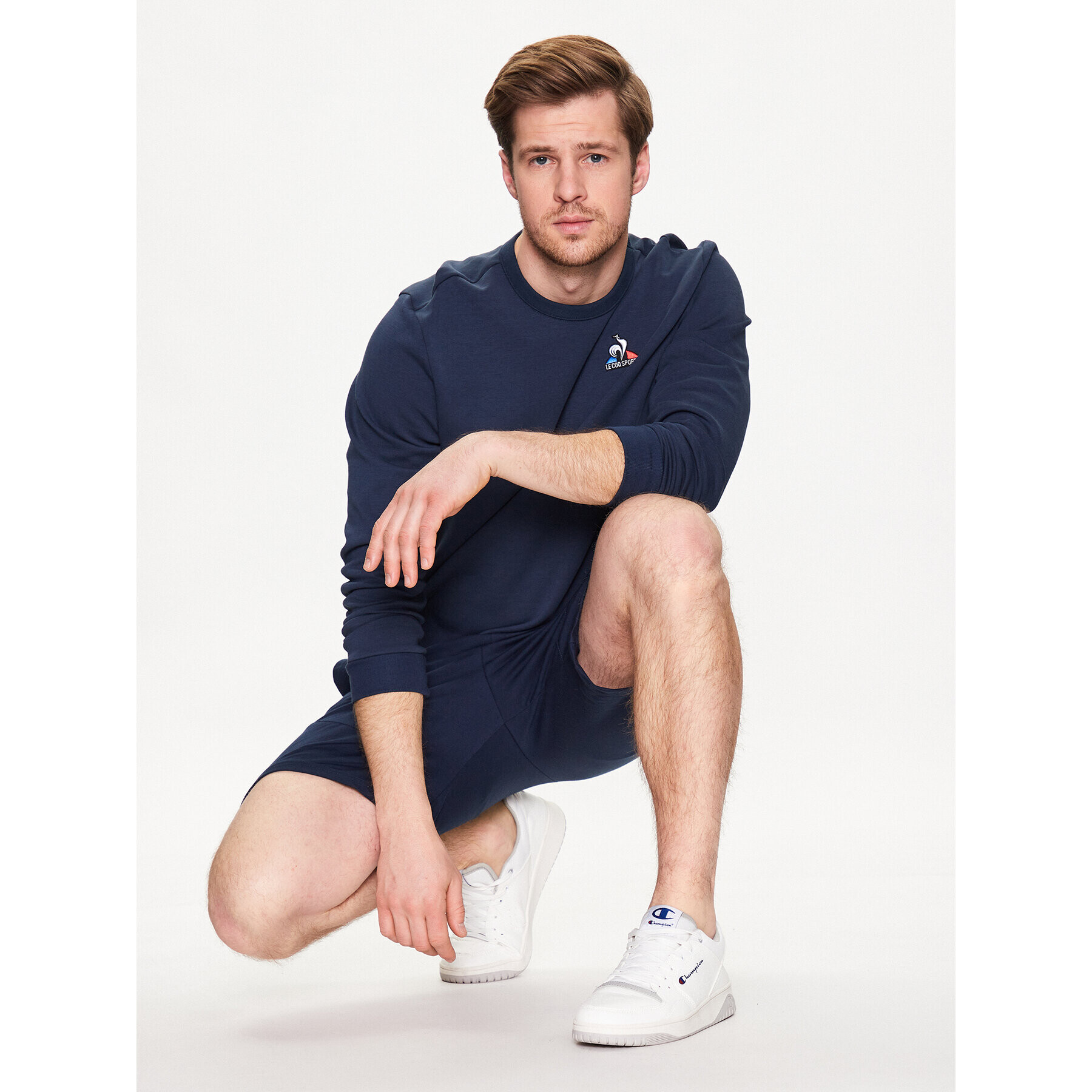 Le Coq Sportif Суитшърт 2310558 Тъмносин Regular Fit - Pepit.bg