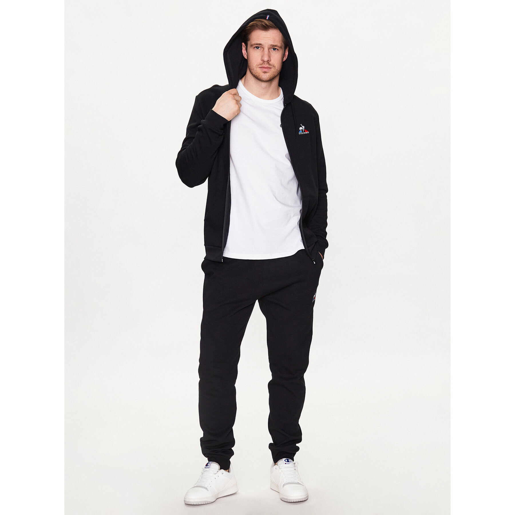 Le Coq Sportif Суитшърт 2310564 Черен Regular Fit - Pepit.bg