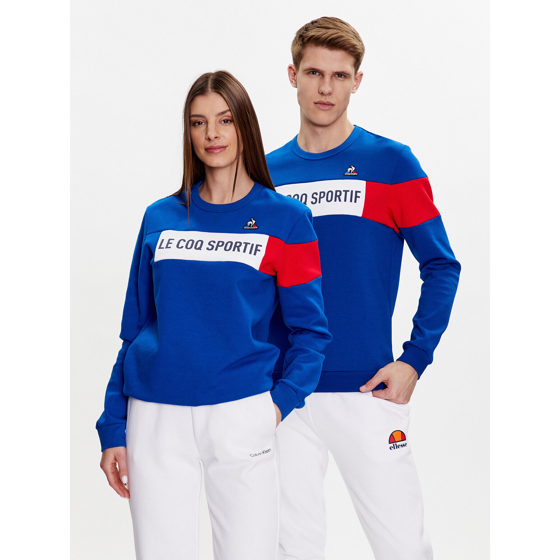 Le Coq Sportif Суитшърт Unisex 2310013 Син Regular Fit - Pepit.bg