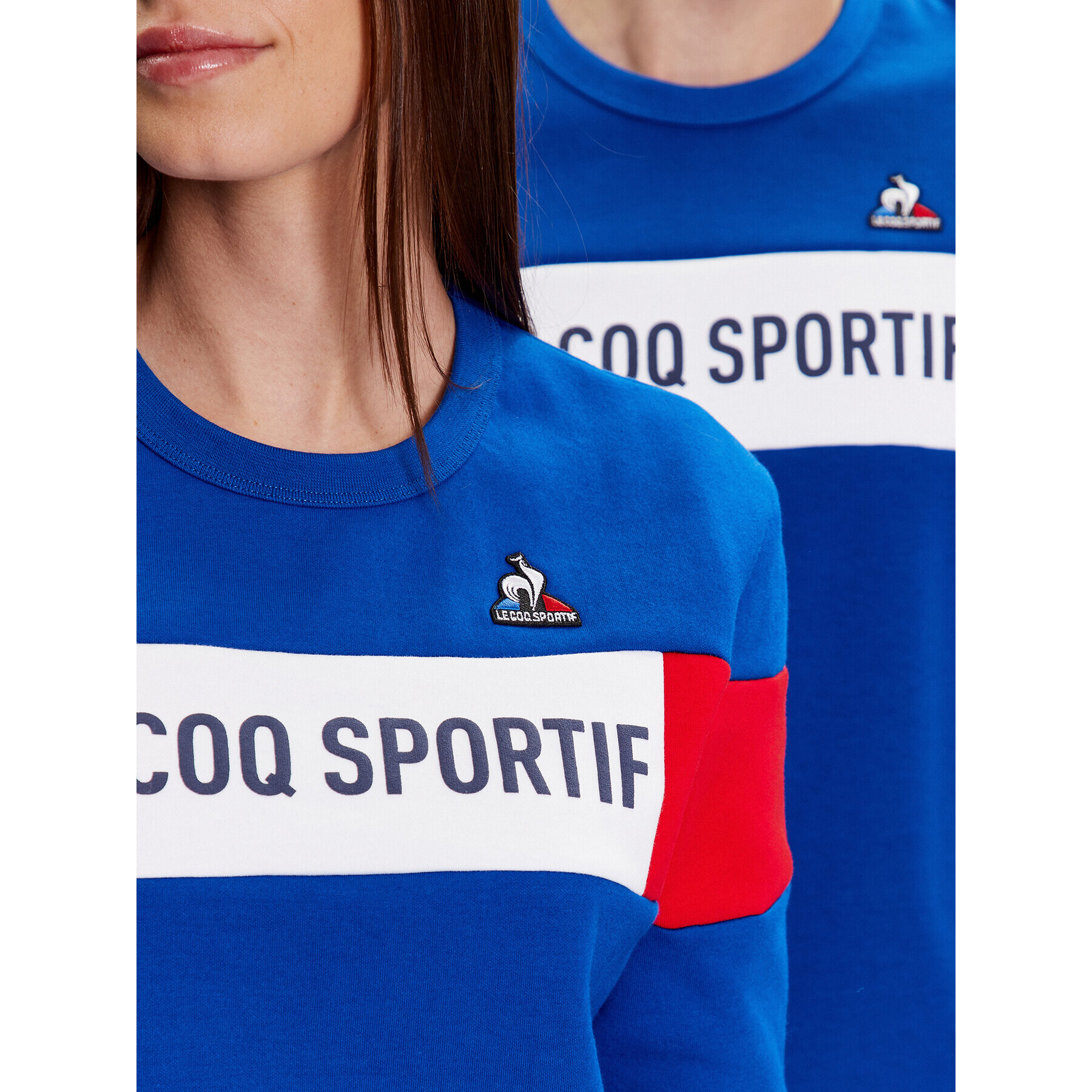 Le Coq Sportif Суитшърт Unisex 2310013 Син Regular Fit - Pepit.bg