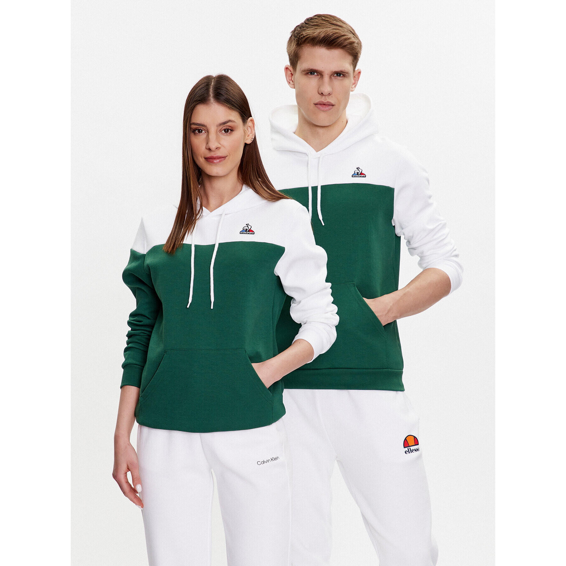 Le Coq Sportif Суитшърт Unisex 2310484 Зелен Regular Fit - Pepit.bg