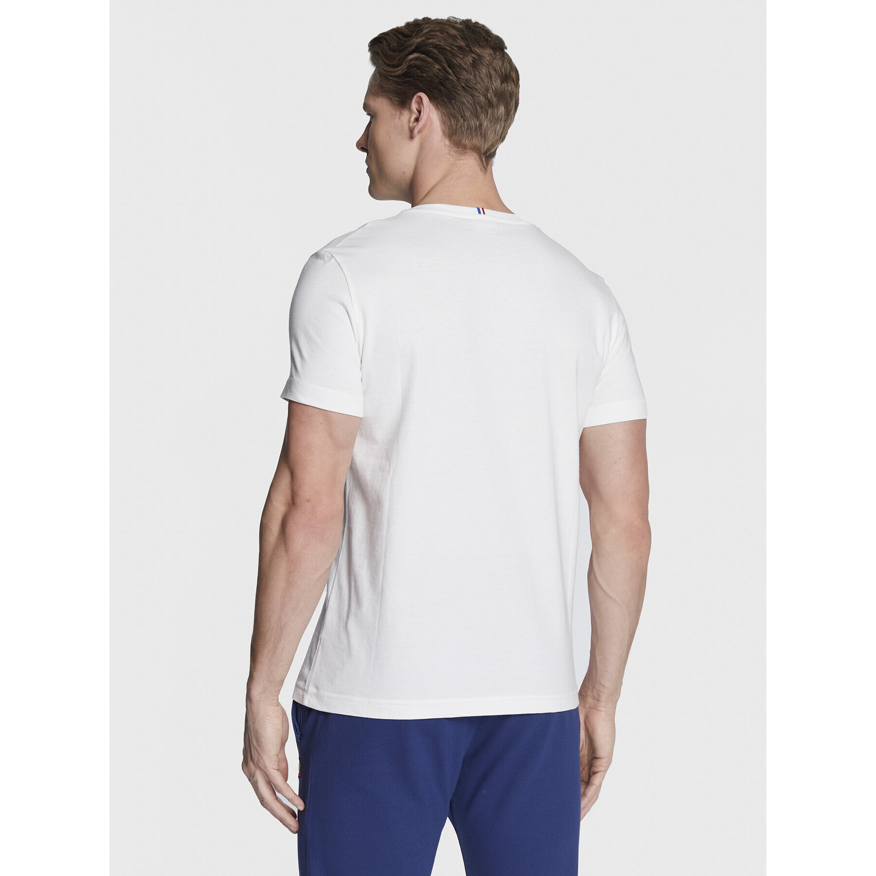 Le Coq Sportif Тишърт 2010437 Бял Regular Fit - Pepit.bg