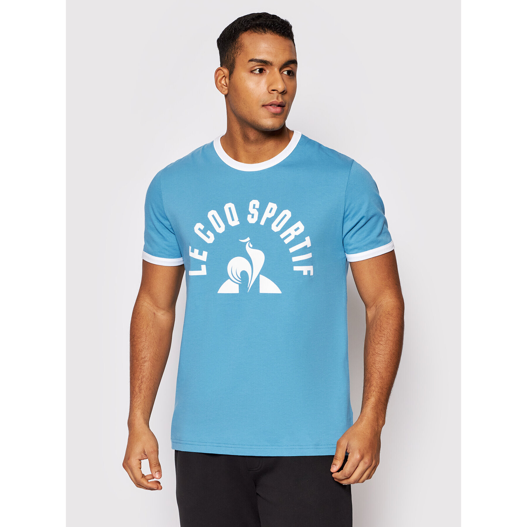 Le Coq Sportif Тишърт 2110310 Син Regular Fit - Pepit.bg
