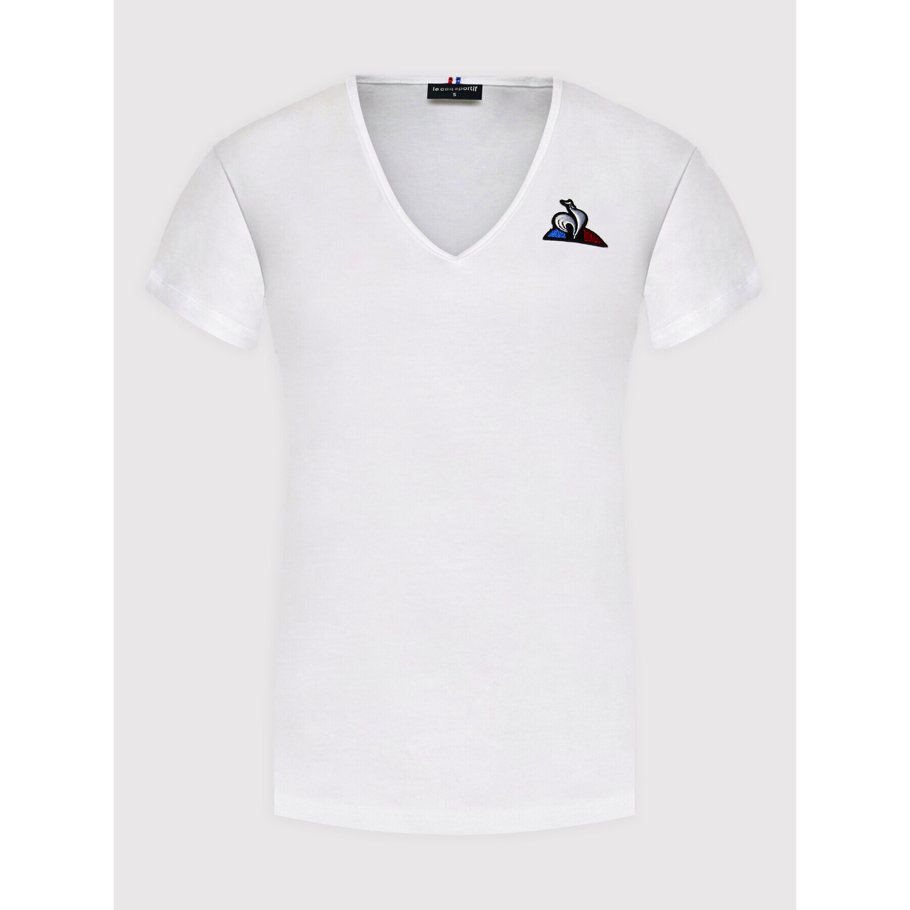 Le Coq Sportif Тишърт 2110384 Бял Regular Fit - Pepit.bg