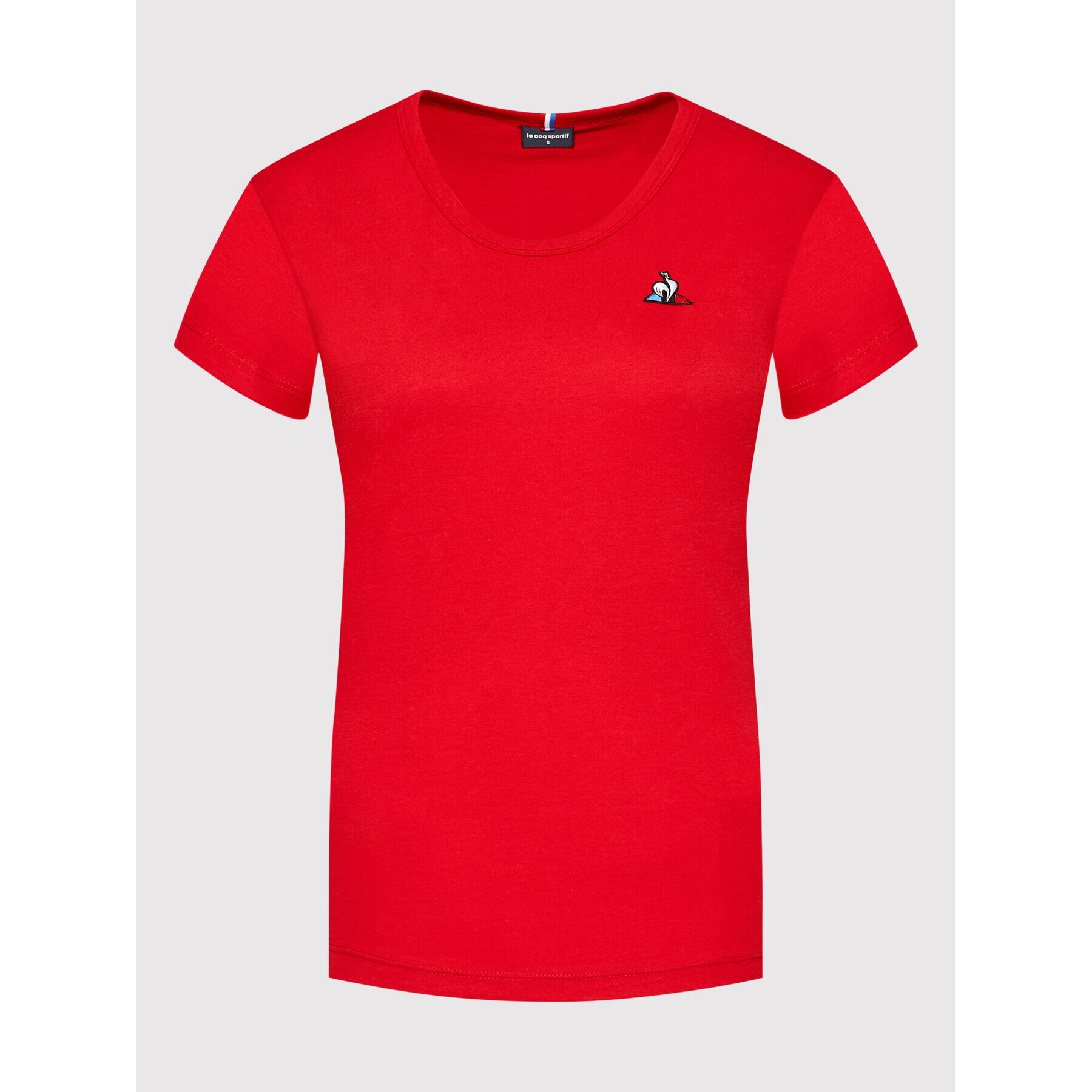 Le Coq Sportif Тишърт 2110386 Червен Regular Fit - Pepit.bg