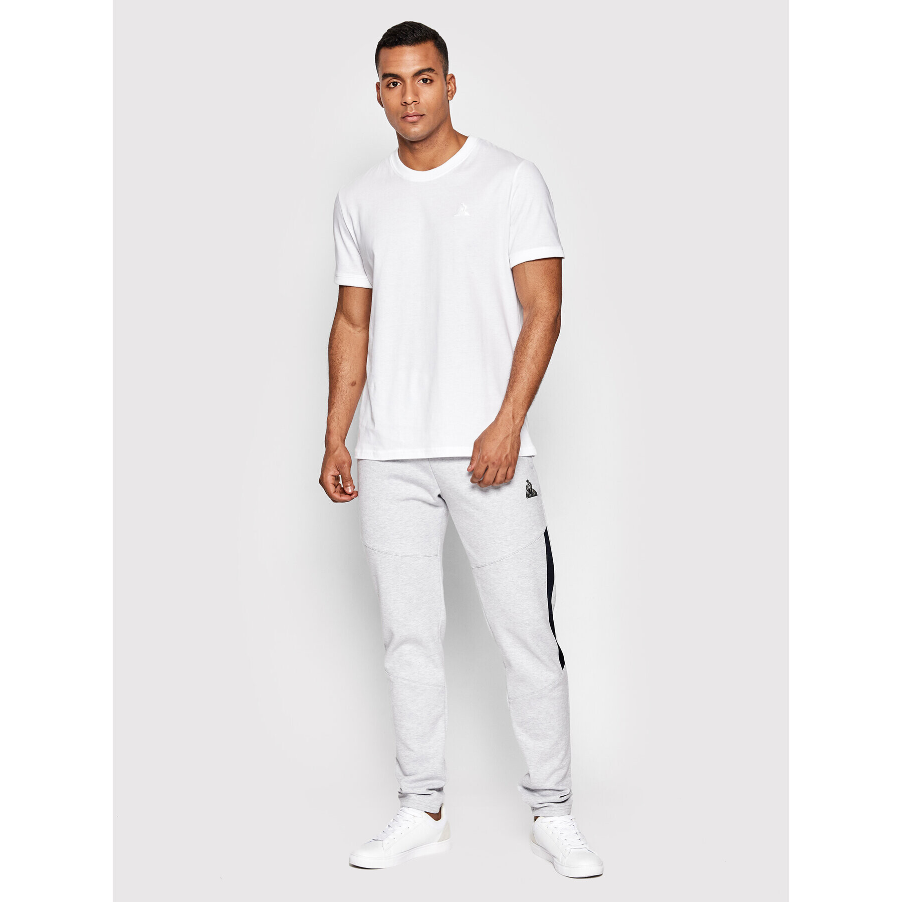 Le Coq Sportif Тишърт 2110793 Бял Regular Fit - Pepit.bg