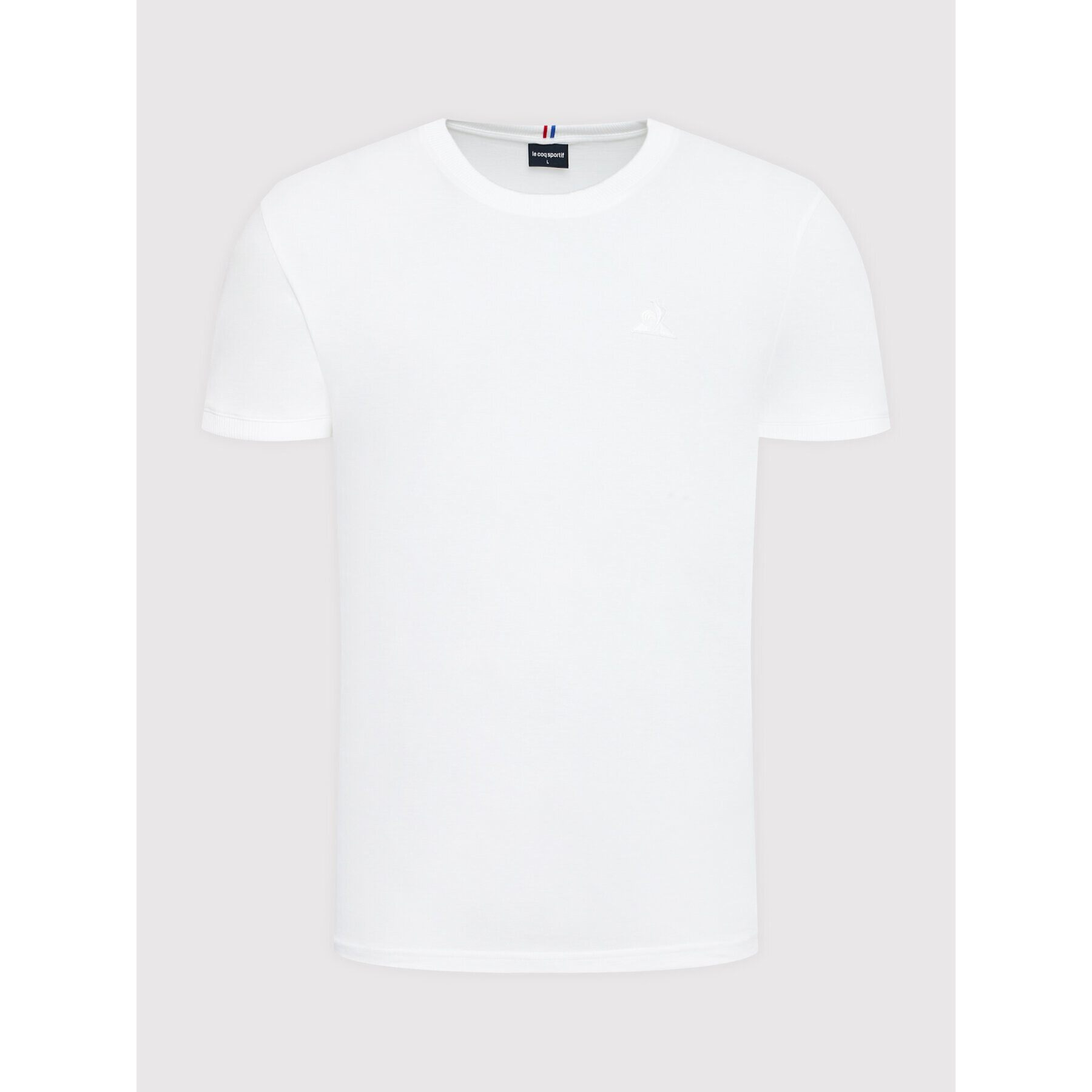 Le Coq Sportif Тишърт 2110793 Бял Regular Fit - Pepit.bg