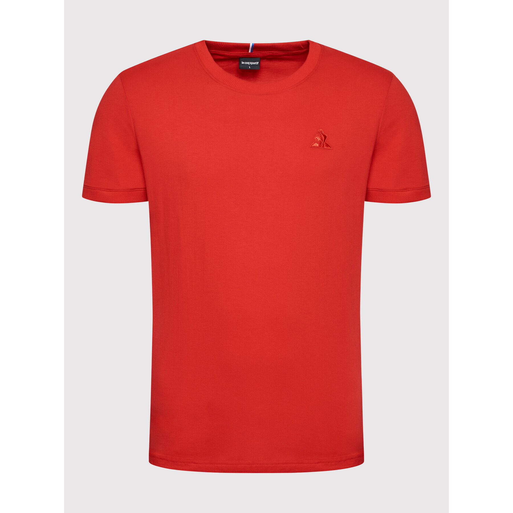 Le Coq Sportif Тишърт 2110795 Червен Regular Fit - Pepit.bg