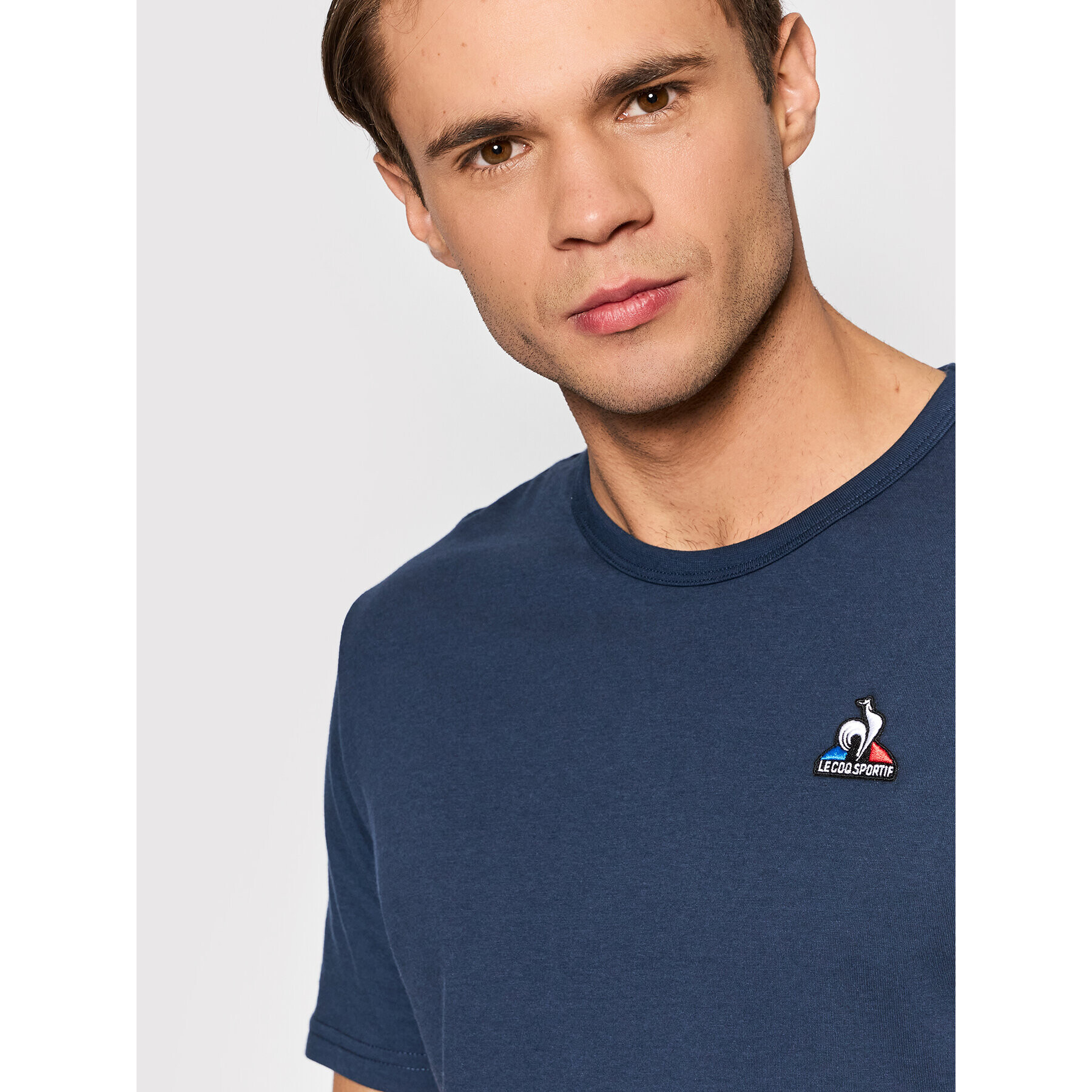 Le Coq Sportif Тишърт 2120200 Тъмносин Regular Fit - Pepit.bg