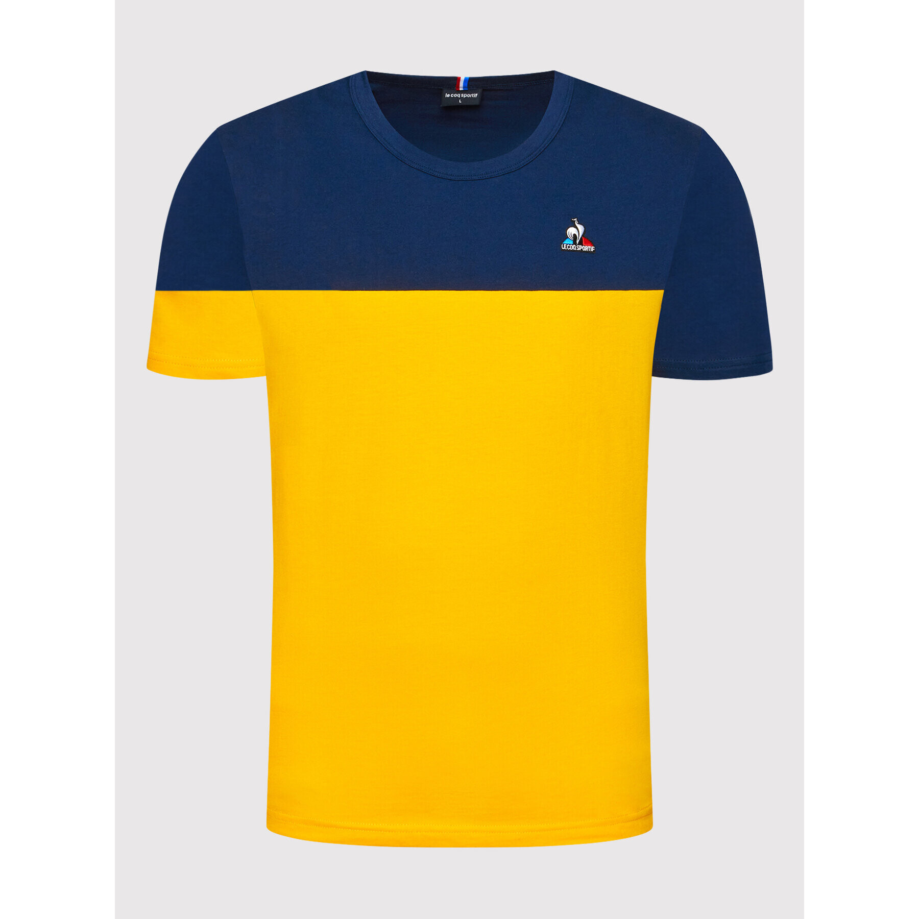 Le Coq Sportif Тишърт 2210373 Жълт Regular Fit - Pepit.bg