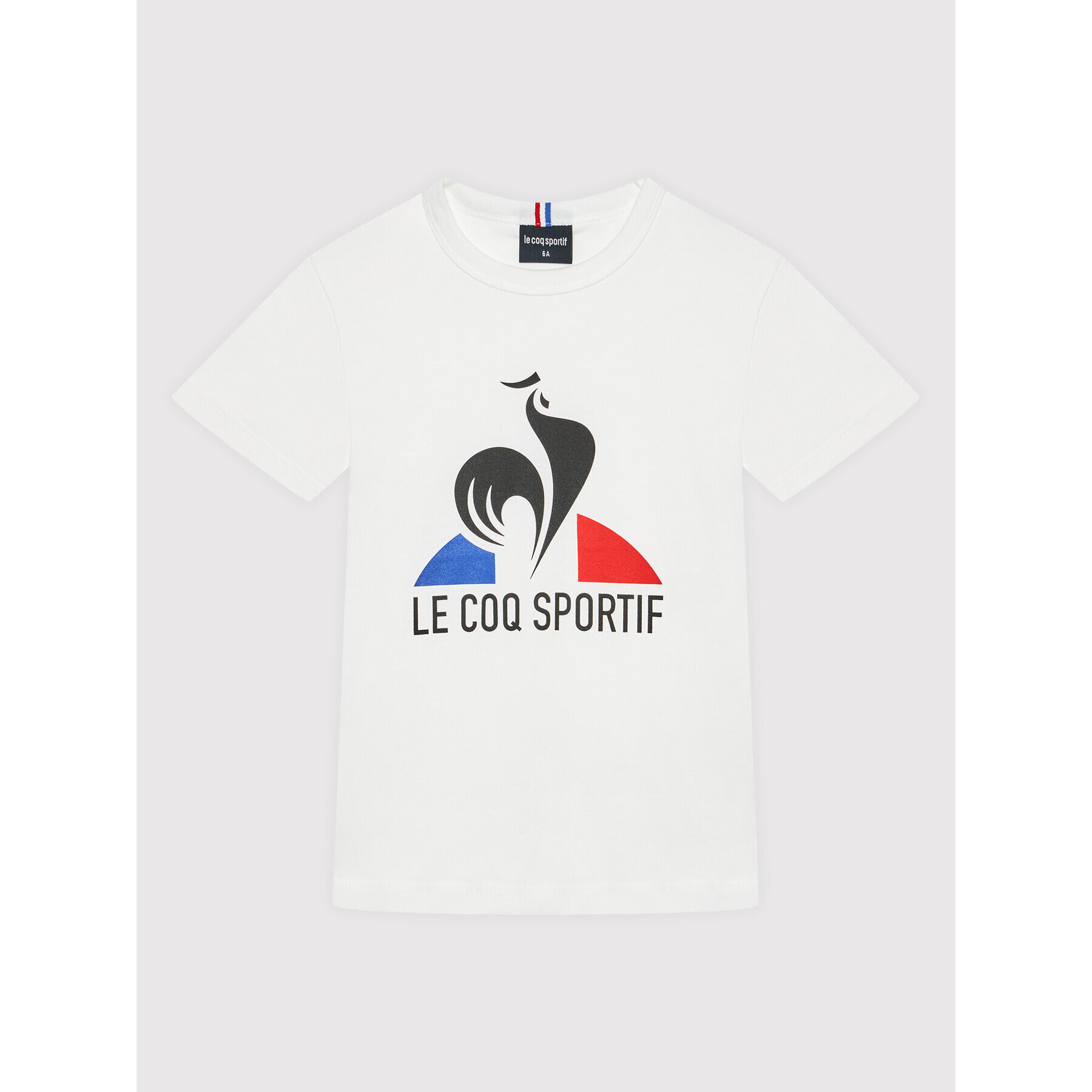 Le Coq Sportif Тишърт 2210482 Бял Regular Fit - Pepit.bg