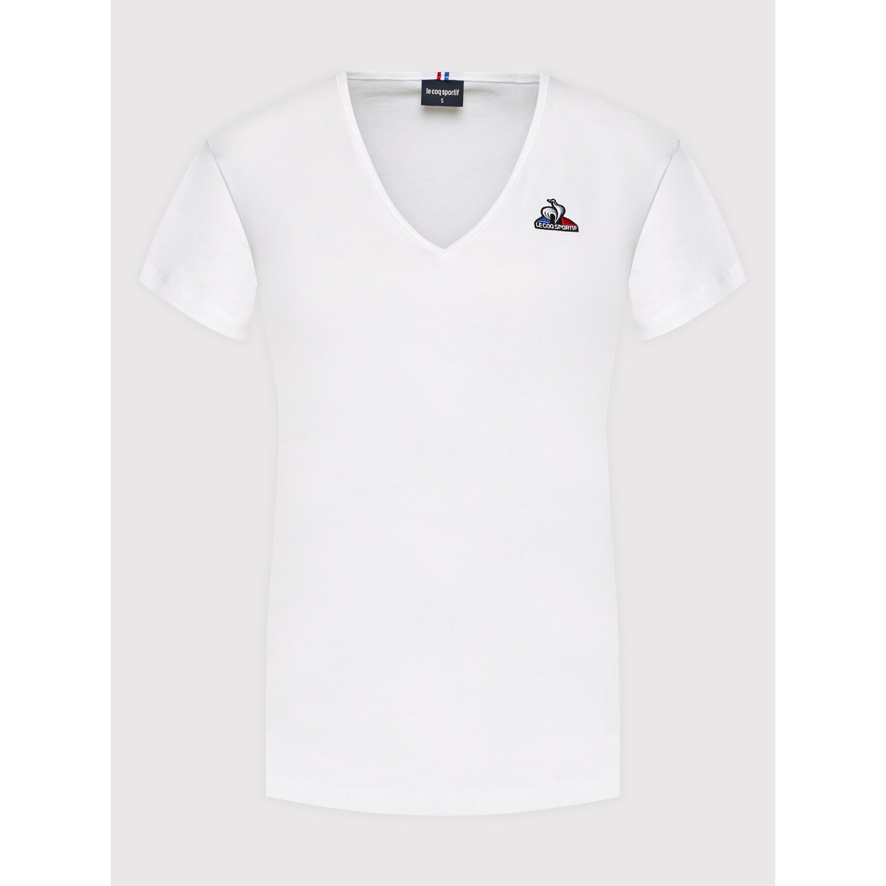 Le Coq Sportif Тишърт 2210511 Бял Regular Fit - Pepit.bg