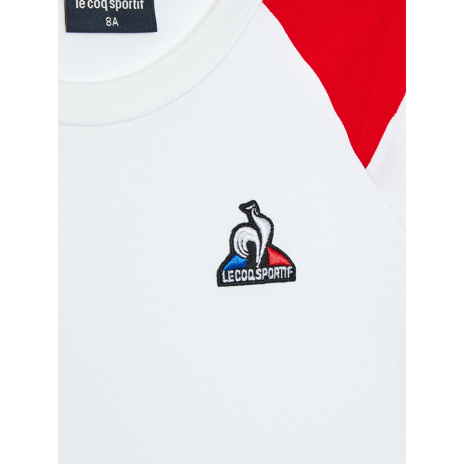 Le Coq Sportif Тишърт 2210530 Бял Regular Fit - Pepit.bg