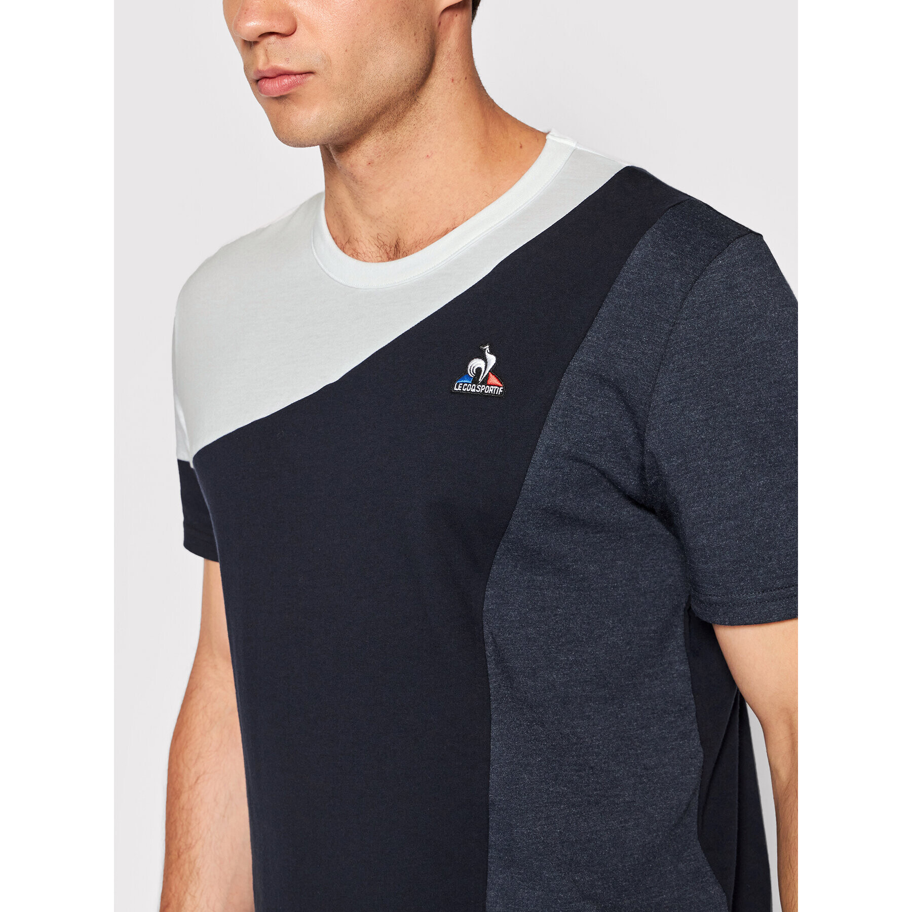 Le Coq Sportif Тишърт 2210551 Тъмносин Regular Fit - Pepit.bg