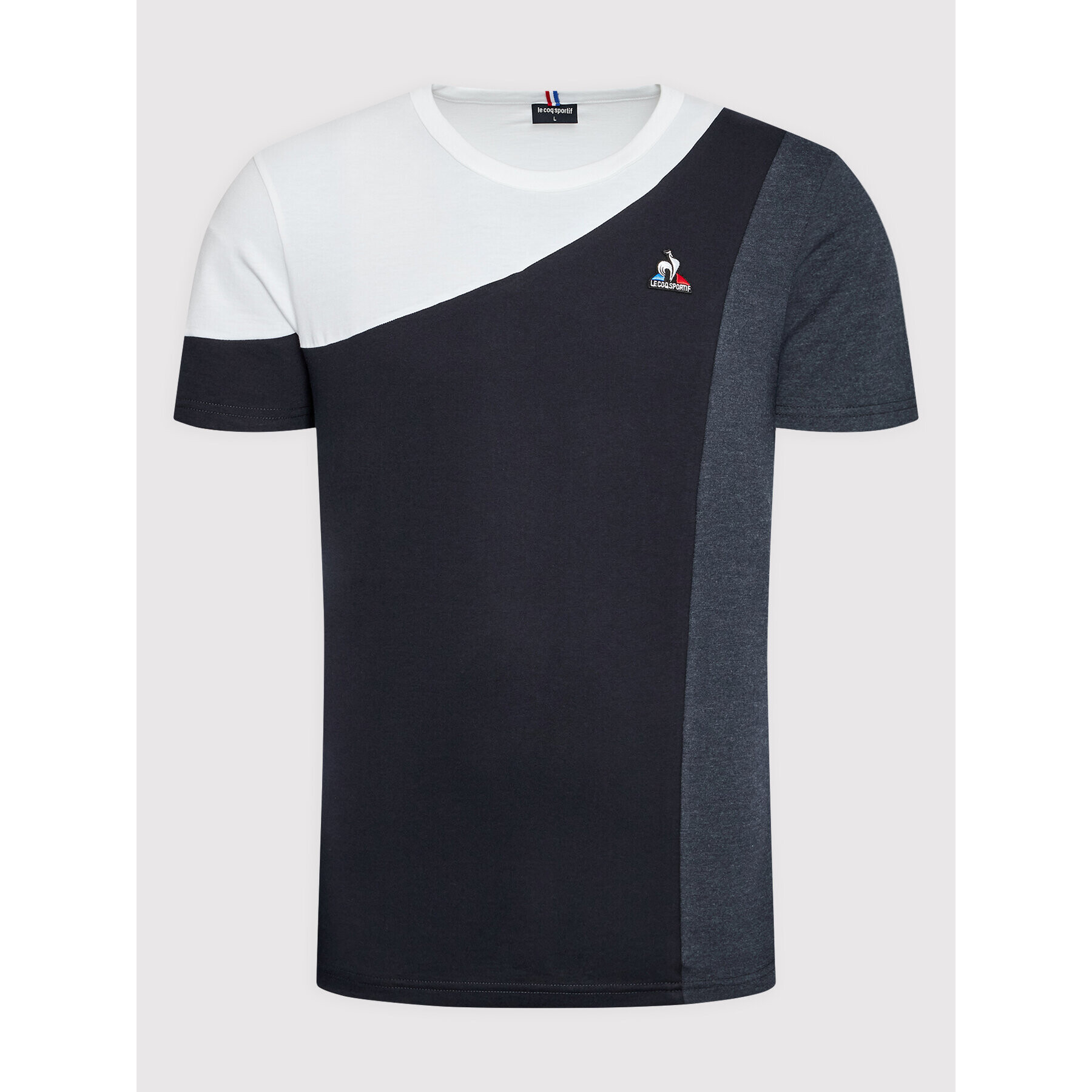 Le Coq Sportif Тишърт 2210551 Тъмносин Regular Fit - Pepit.bg