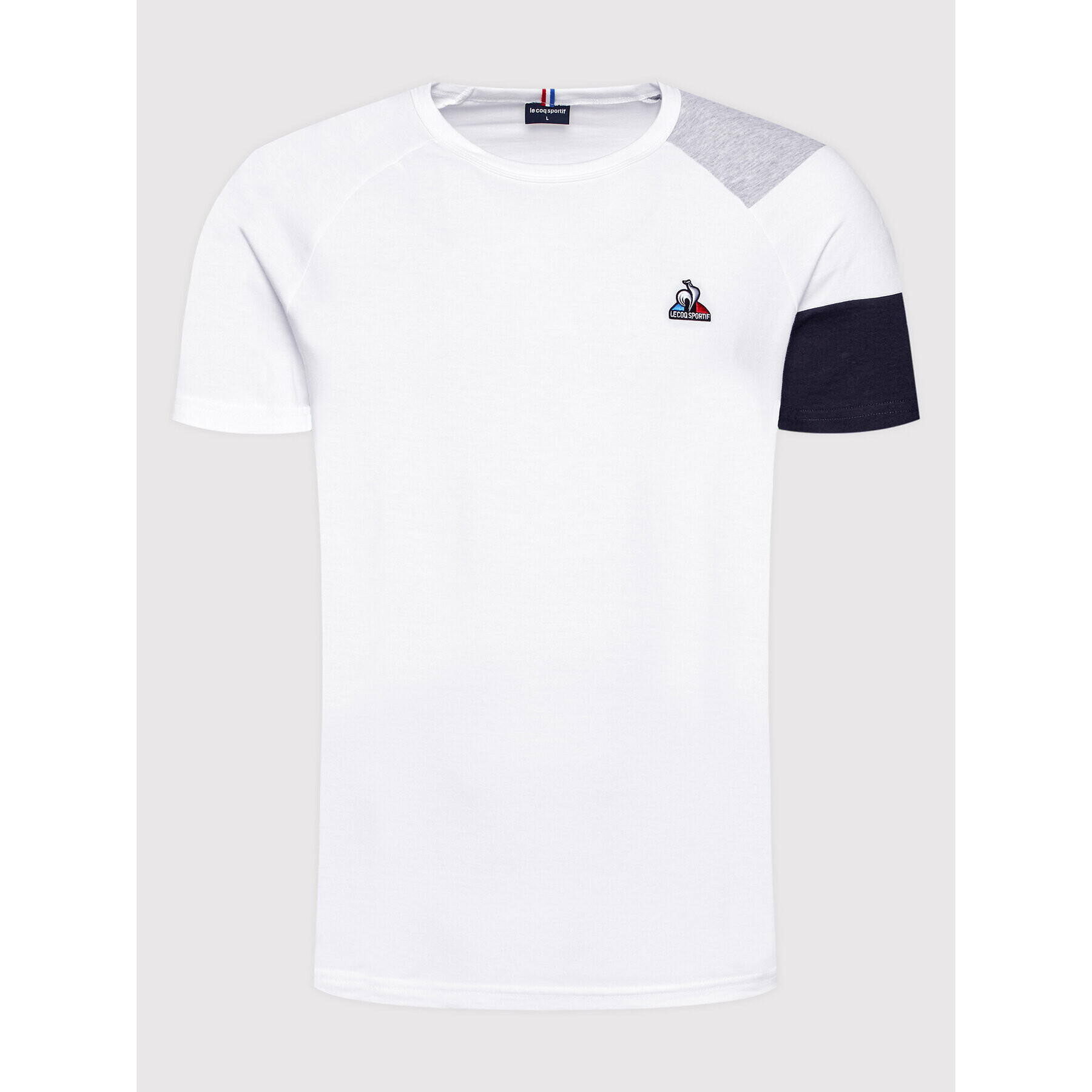 Le Coq Sportif Тишърт 2210565 Бял Regular Fit - Pepit.bg