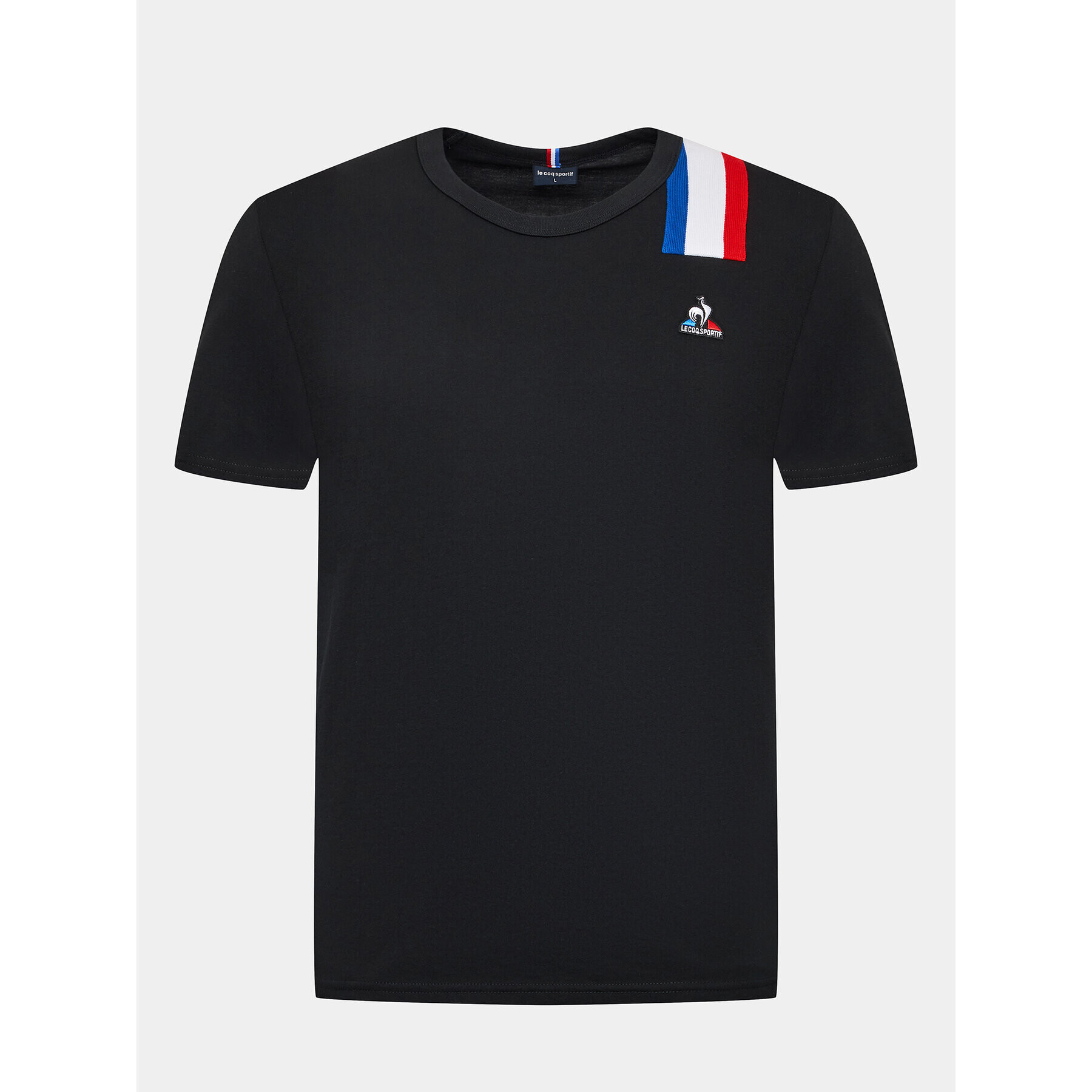 Le Coq Sportif Тишърт 2220302 Черен Regular Fit - Pepit.bg