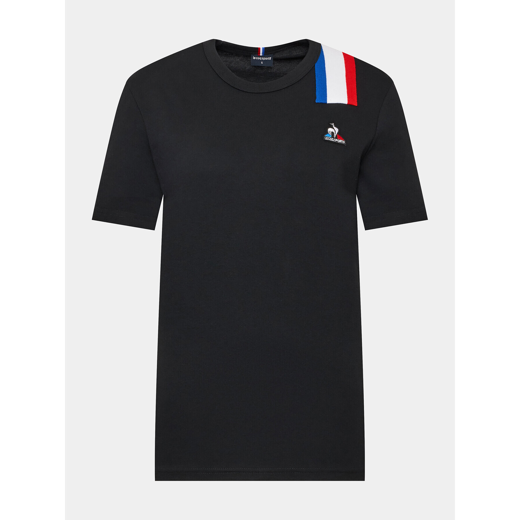 Le Coq Sportif Тишърт 2220302 Черен Regular Fit - Pepit.bg