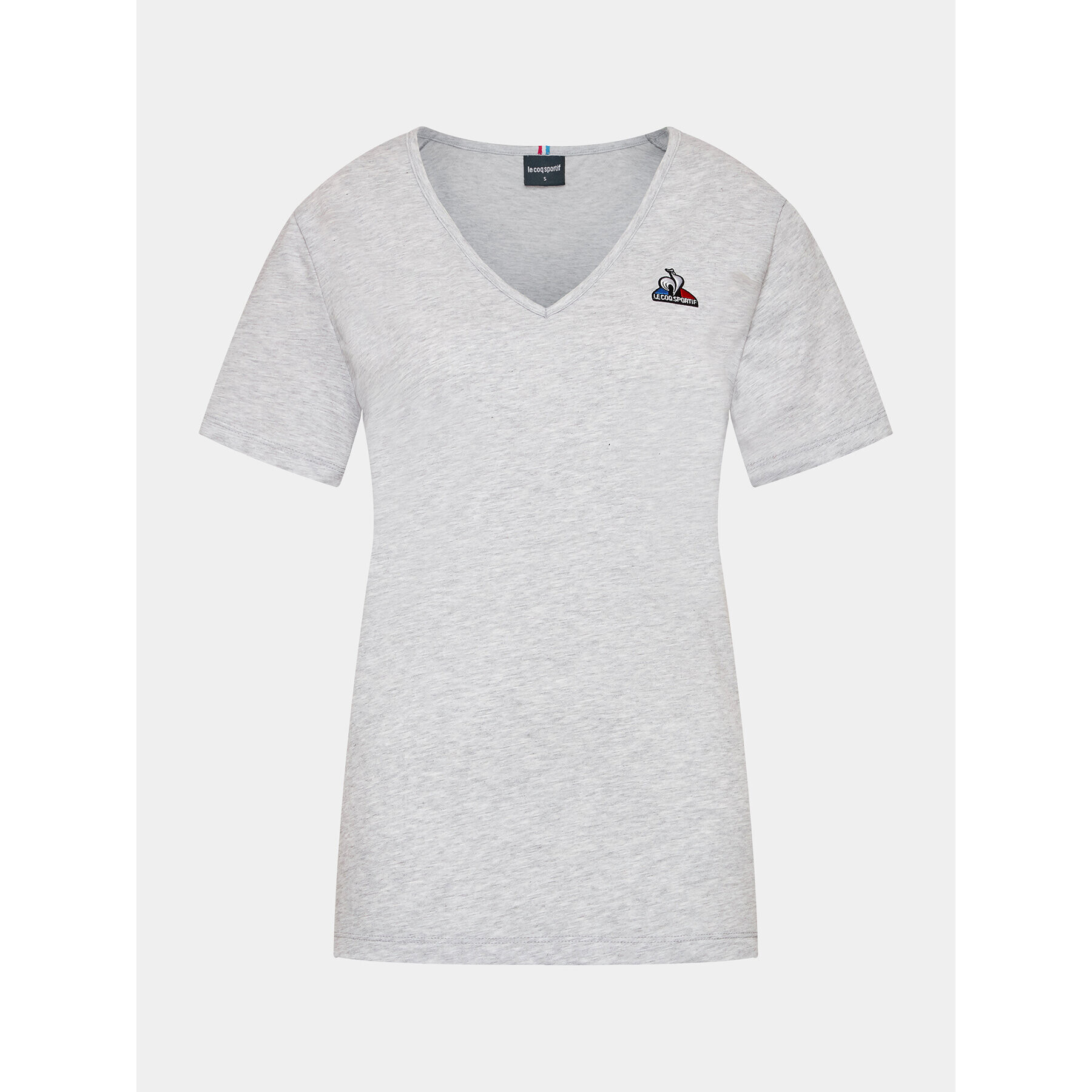 Le Coq Sportif Тишърт 2220633 Сив Regular Fit - Pepit.bg