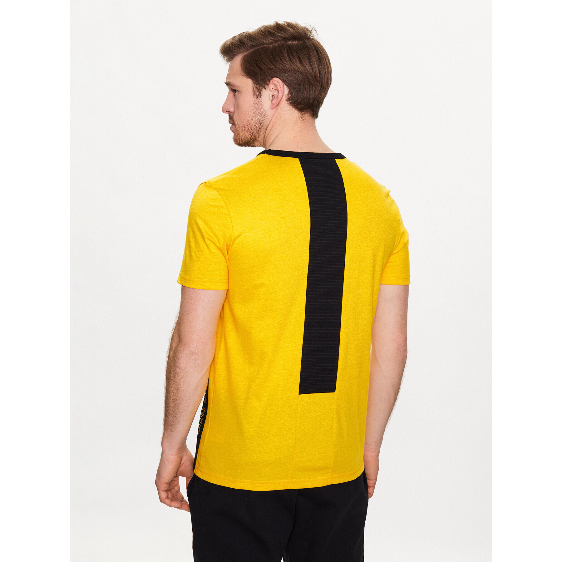 Le Coq Sportif Тишърт 2310027 Жълт Regular Fit - Pepit.bg