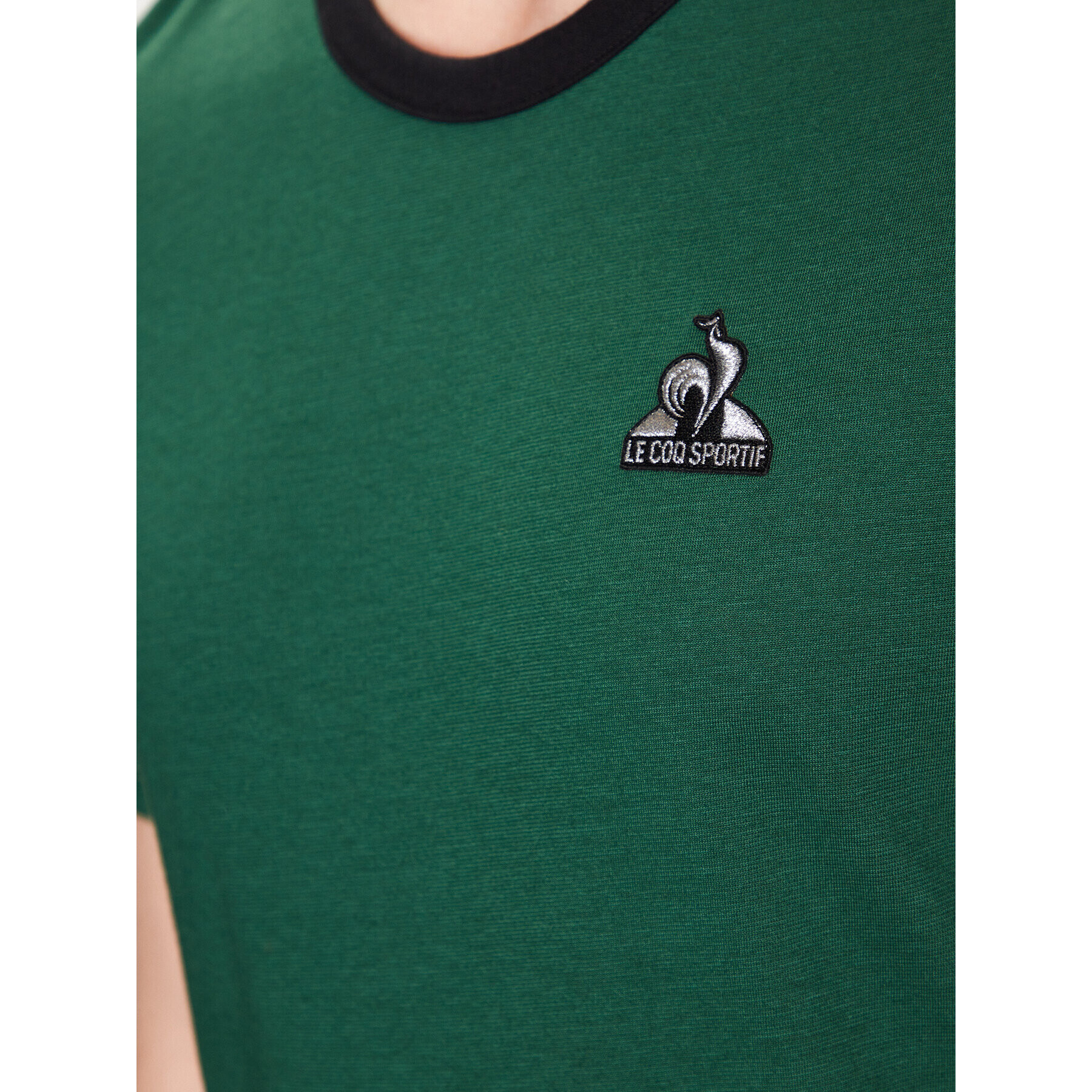 Le Coq Sportif Тишърт 2310028 Зелен Regular Fit - Pepit.bg
