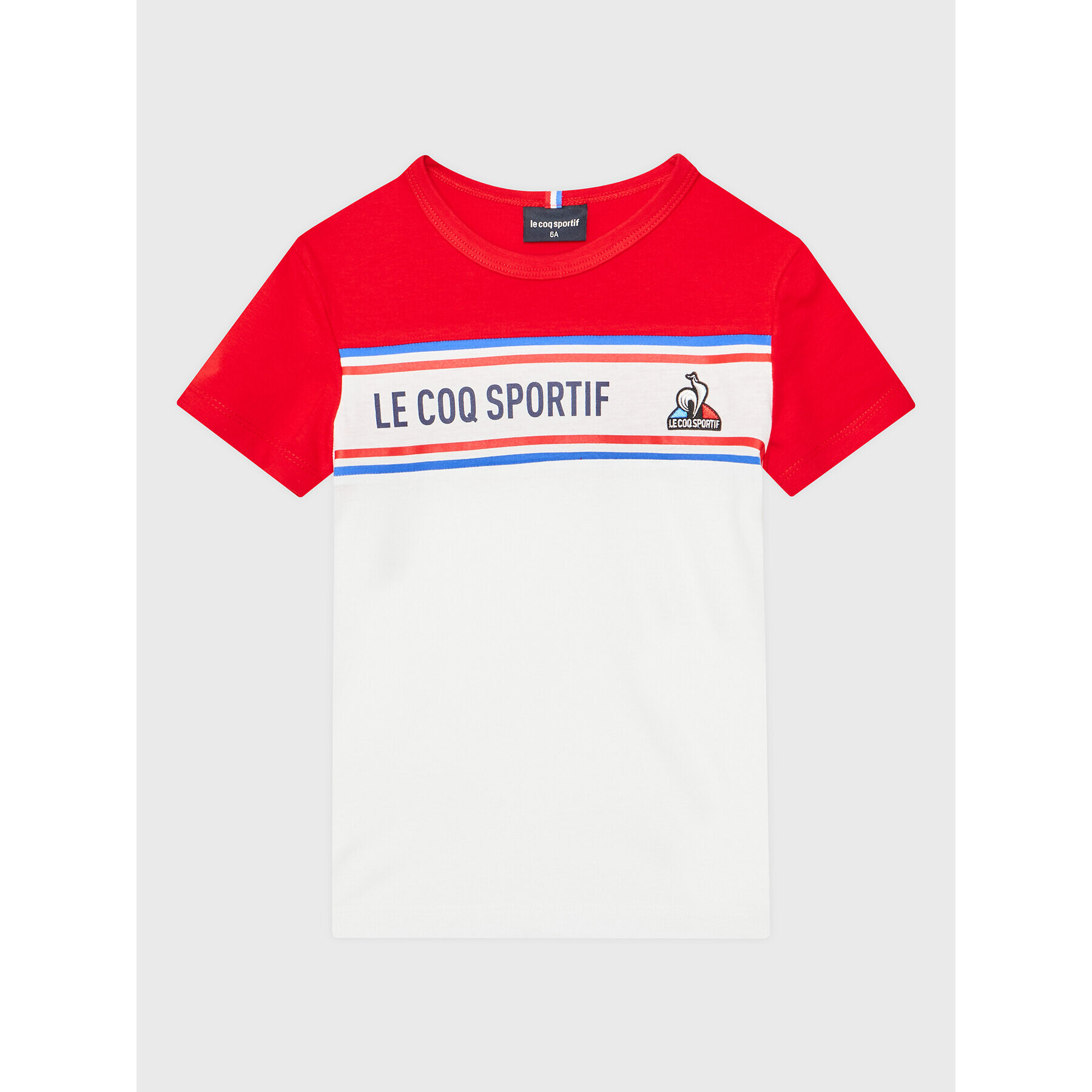 Le Coq Sportif Тишърт 2310043 Бял Regular Fit - Pepit.bg