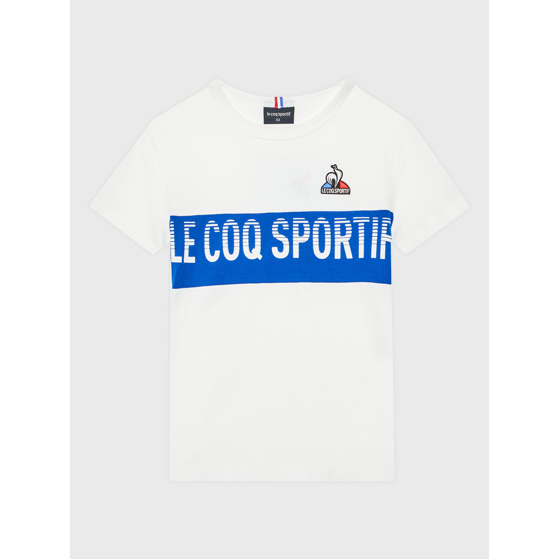 Le Coq Sportif Тишърт 2310340 Бял Regular Fit - Pepit.bg