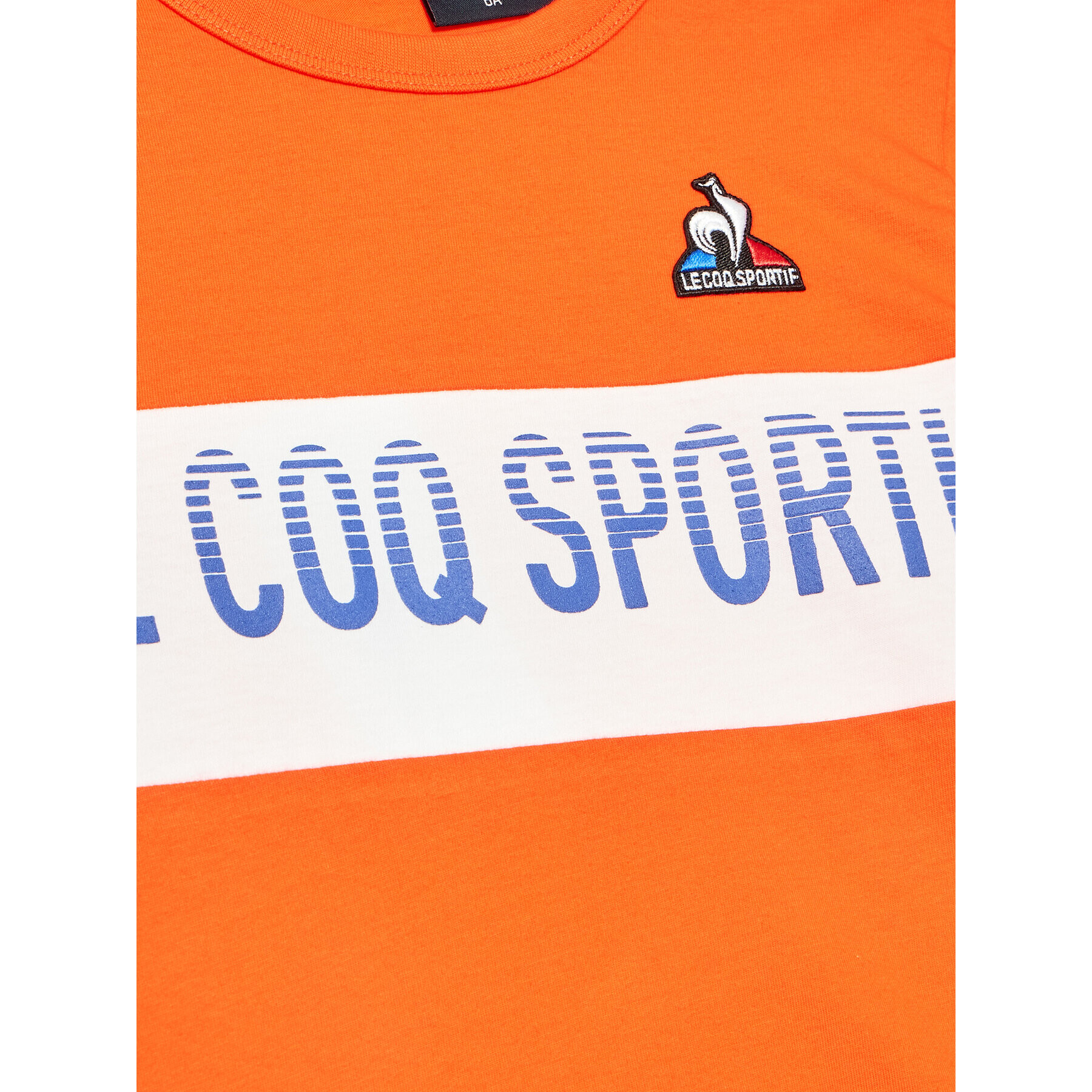 Le Coq Sportif Тишърт 2310341 Оранжев Regular Fit - Pepit.bg