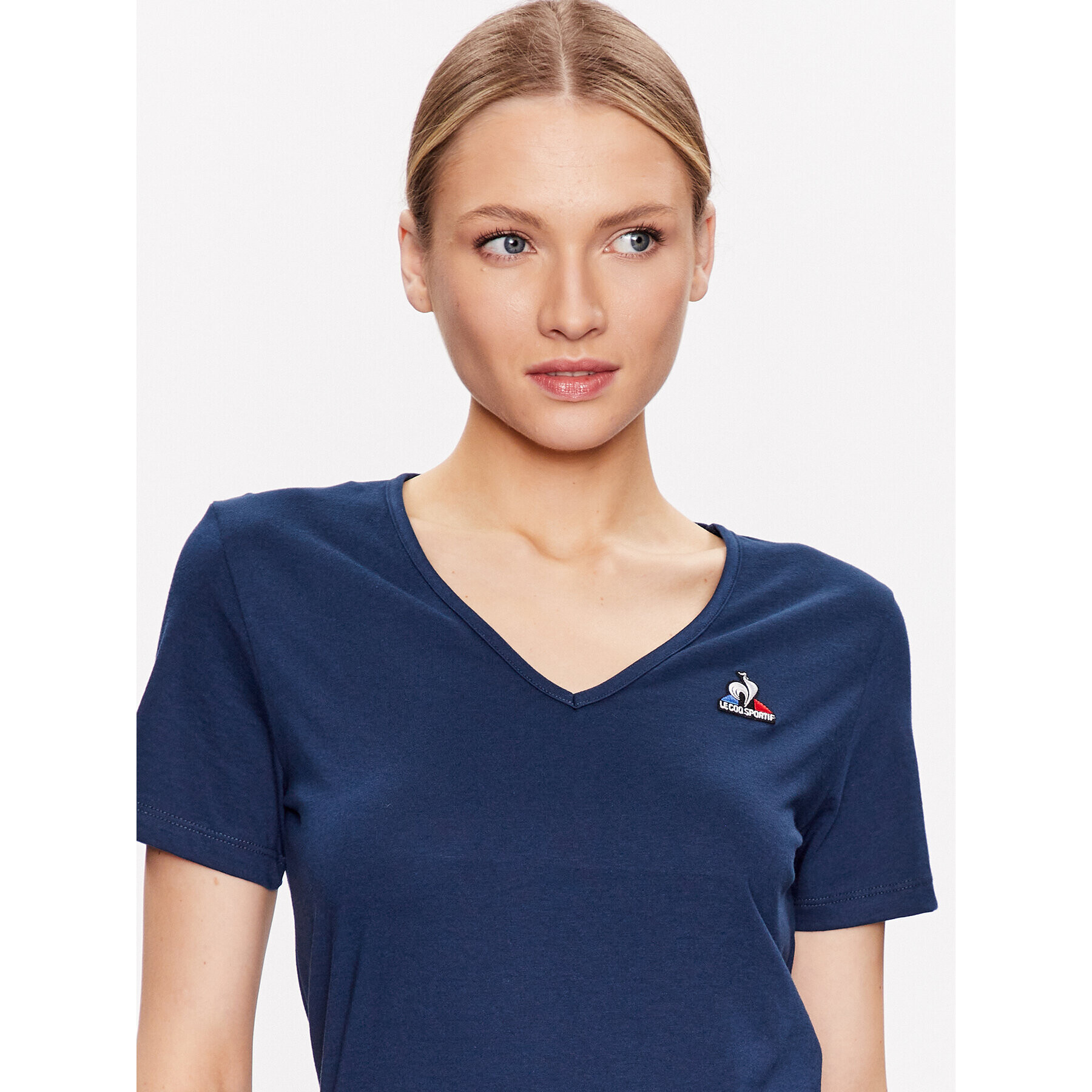 Le Coq Sportif Тишърт 2310424 Тъмносин Regular Fit - Pepit.bg