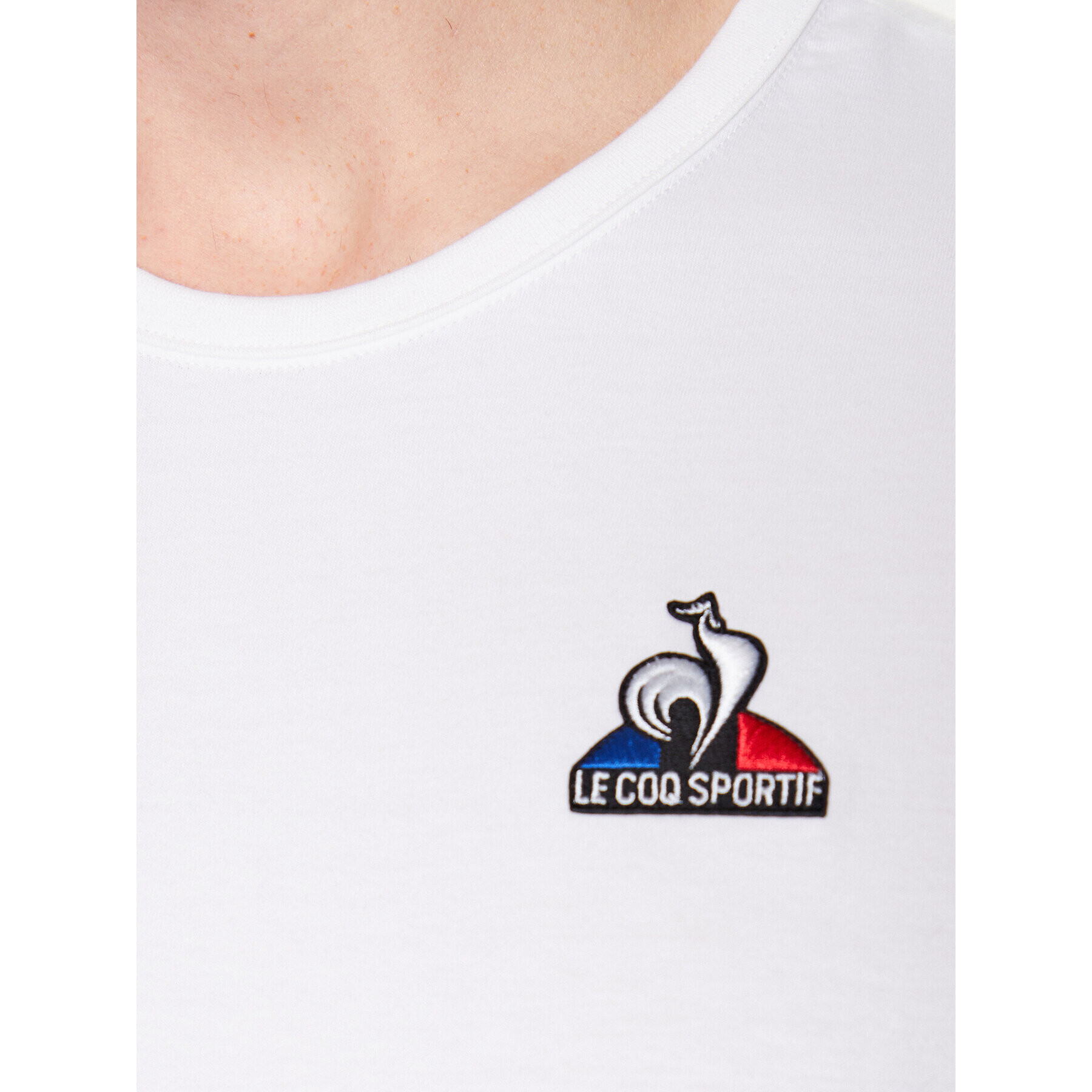 Le Coq Sportif Тишърт 2310546 Бял Regular Fit - Pepit.bg