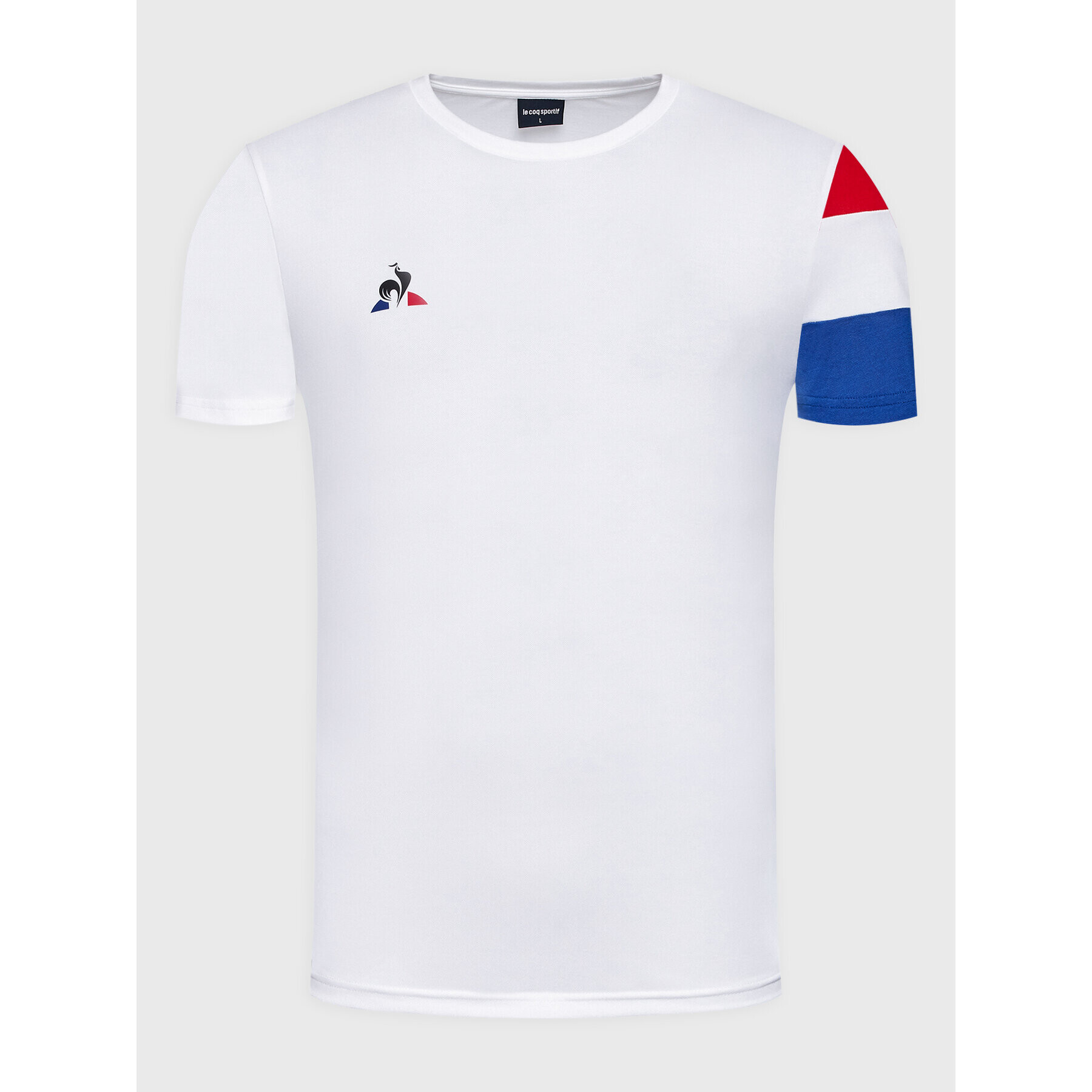 Le Coq Sportif Тишърт LQ2020638 Бял Regular Fit - Pepit.bg