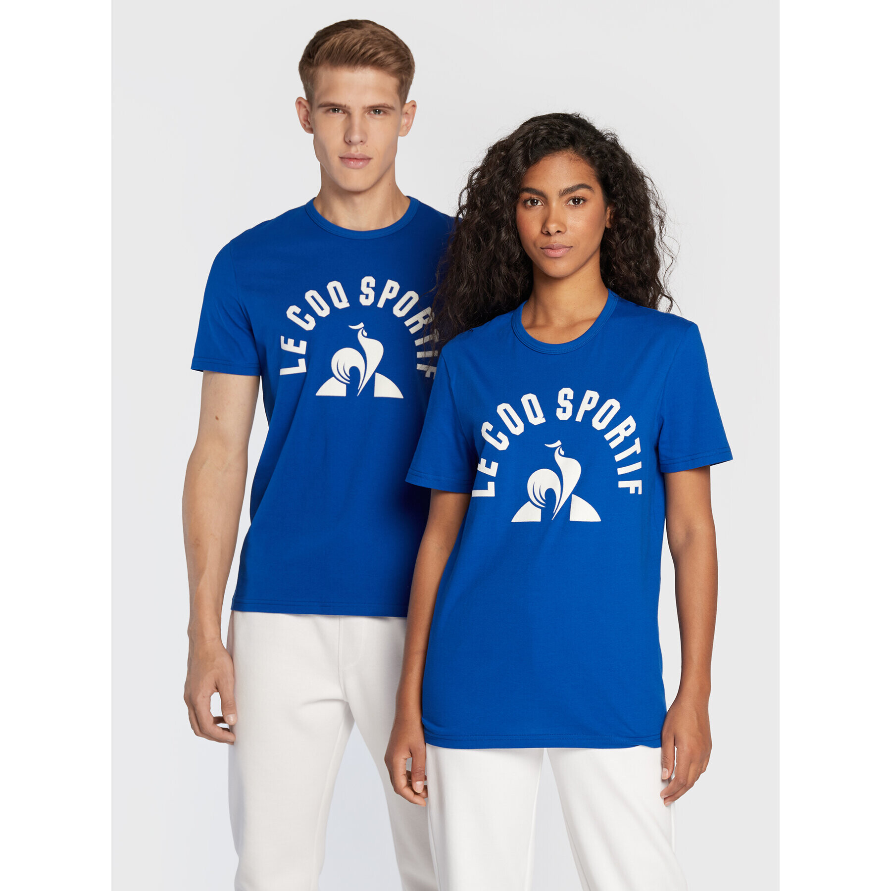 Le Coq Sportif Тишърт Unisex 2220665 Син Regular Fit - Pepit.bg