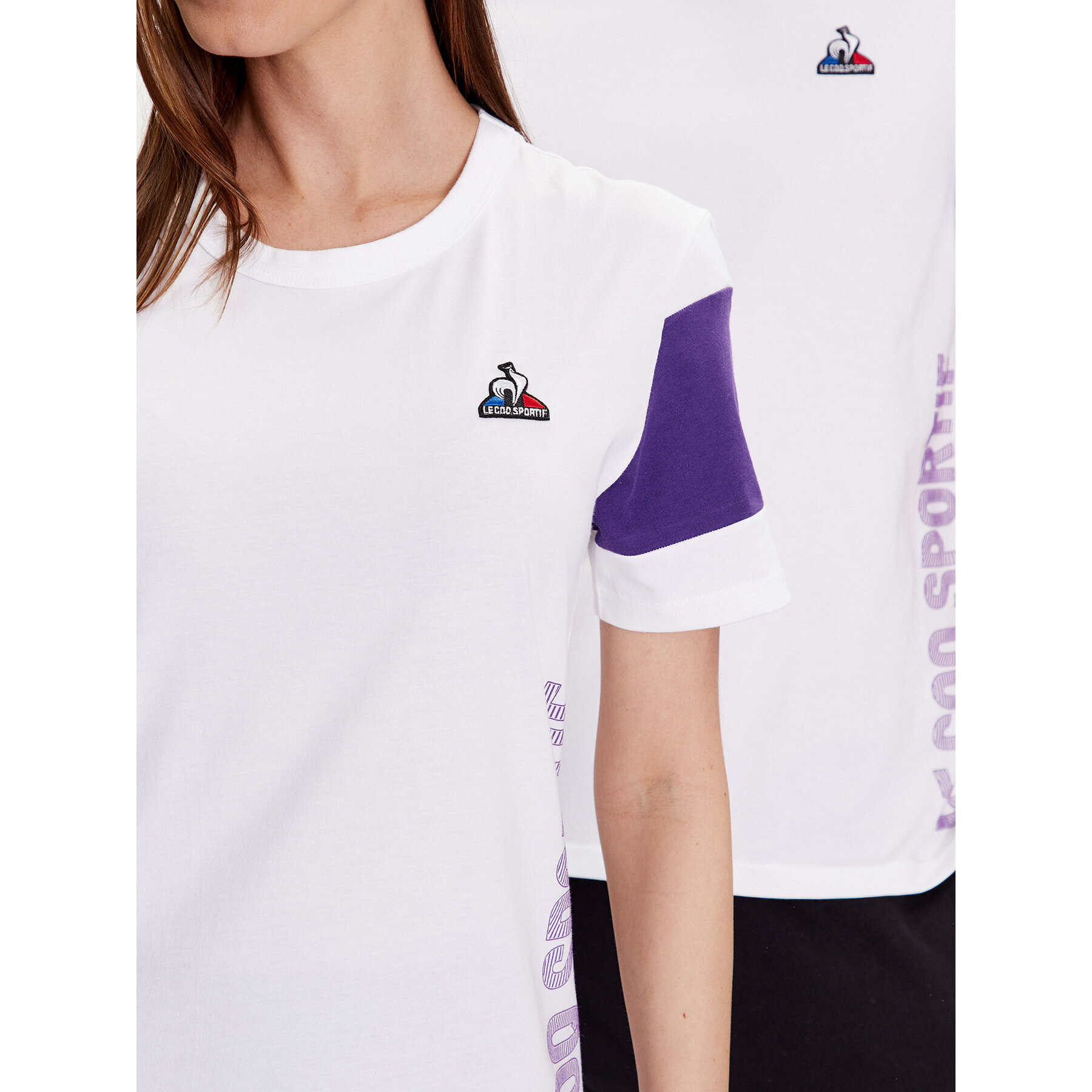 Le Coq Sportif Тишърт Unisex 2310002 Бял Regular Fit - Pepit.bg