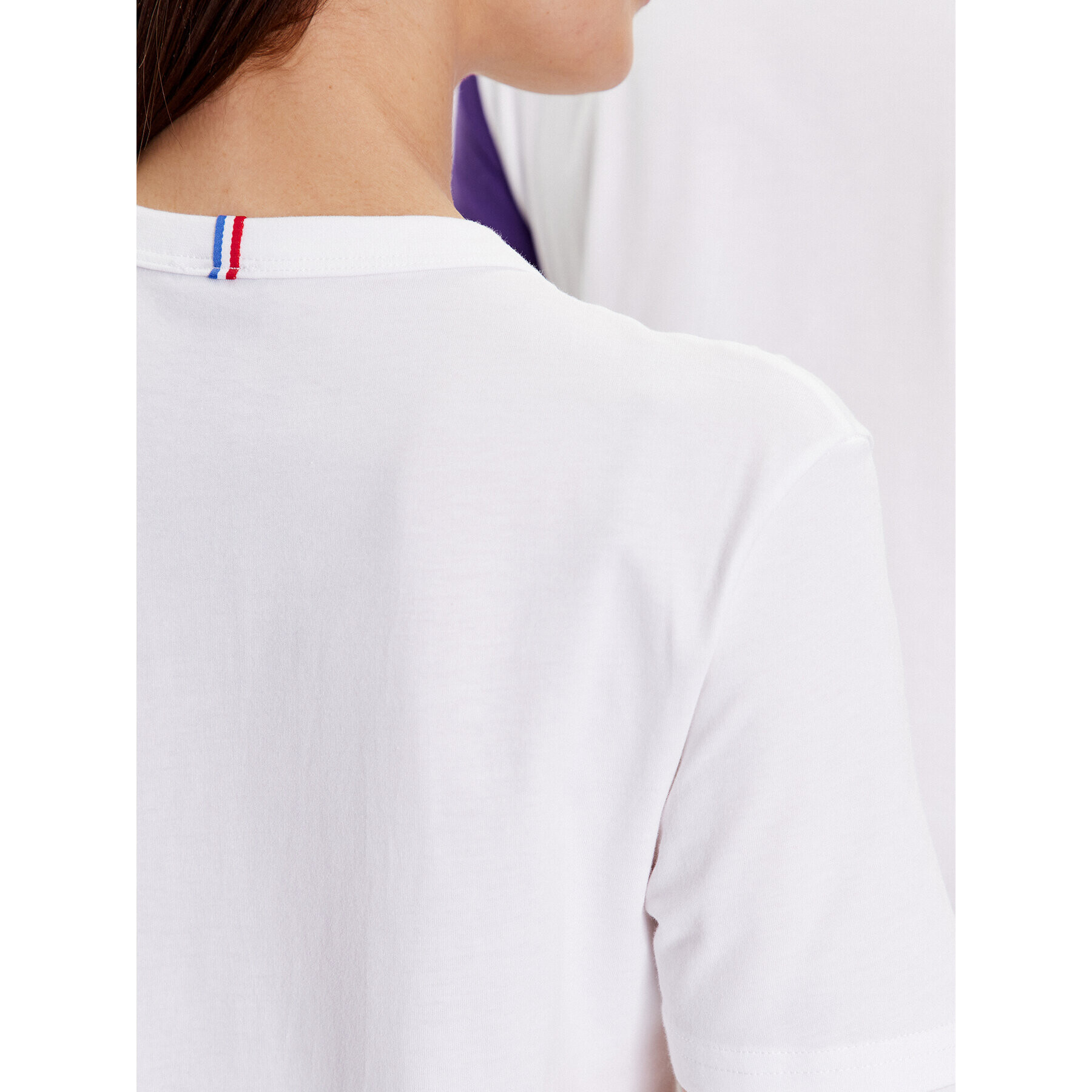 Le Coq Sportif Тишърт Unisex 2310002 Бял Regular Fit - Pepit.bg