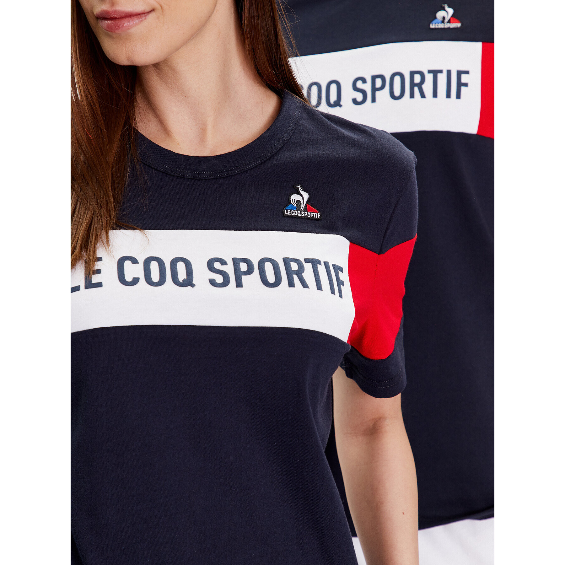 Le Coq Sportif Тишърт Unisex 2310010 Тъмносин Regular Fit - Pepit.bg