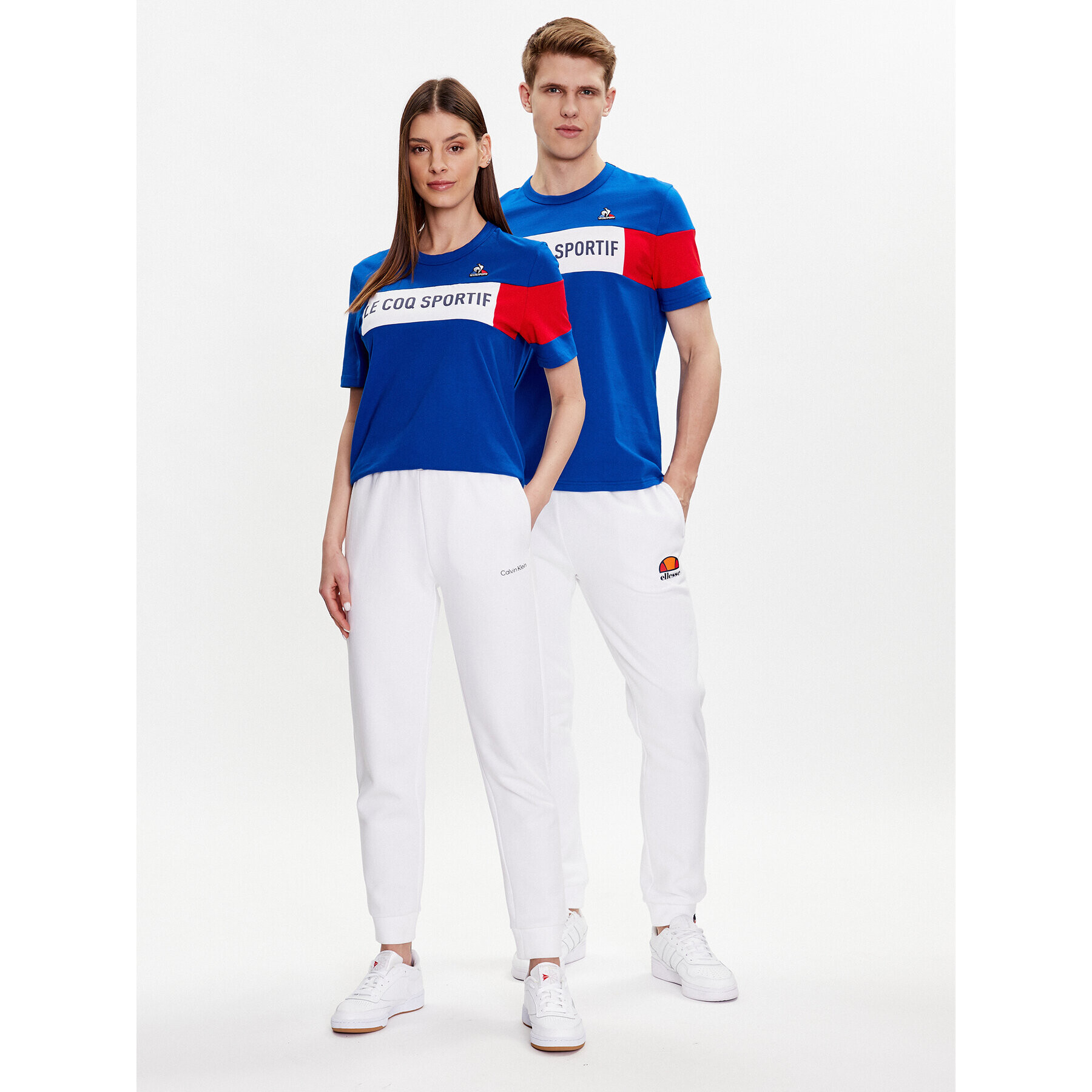 Le Coq Sportif Тишърт Unisex 2310011 Син Regular Fit - Pepit.bg