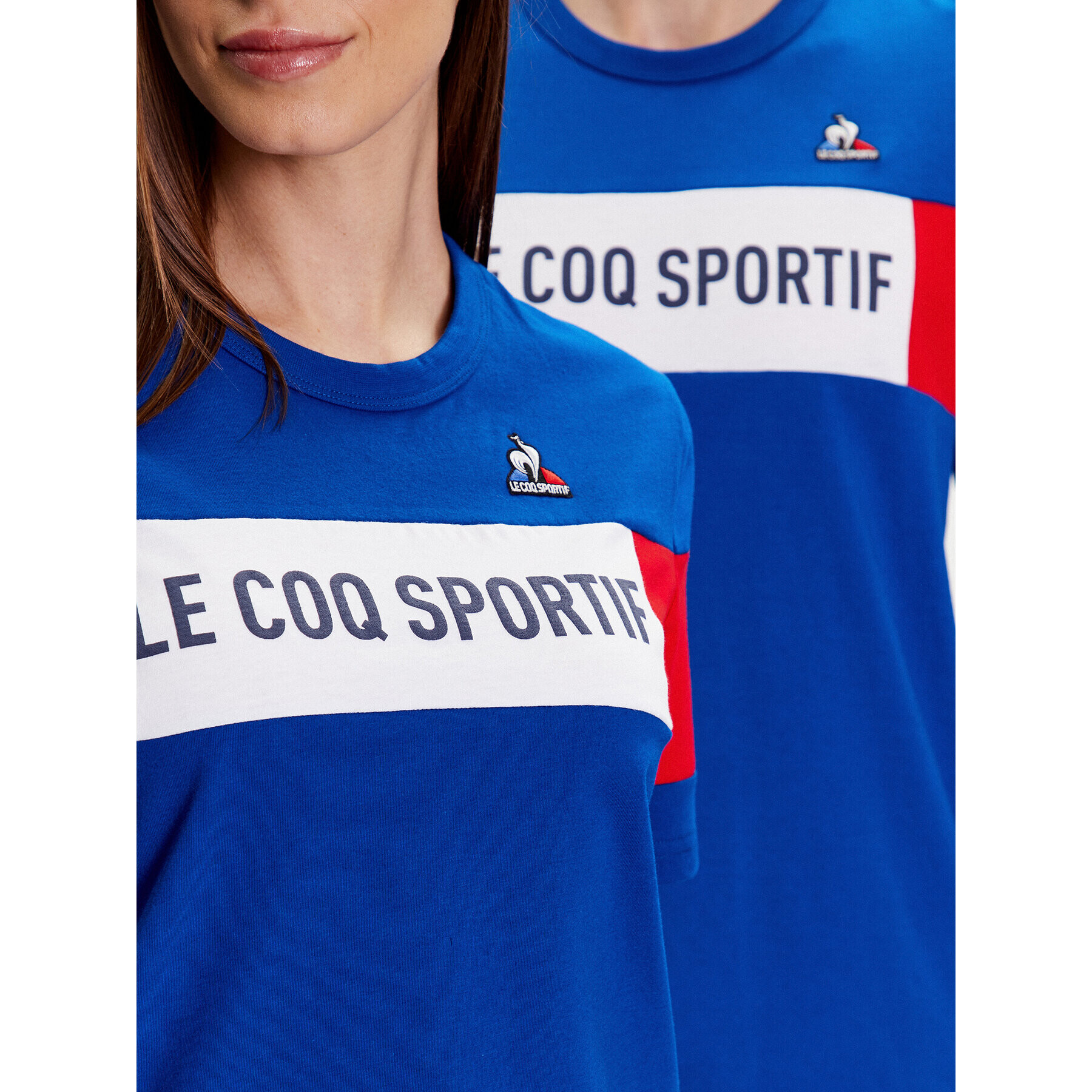 Le Coq Sportif Тишърт Unisex 2310011 Син Regular Fit - Pepit.bg