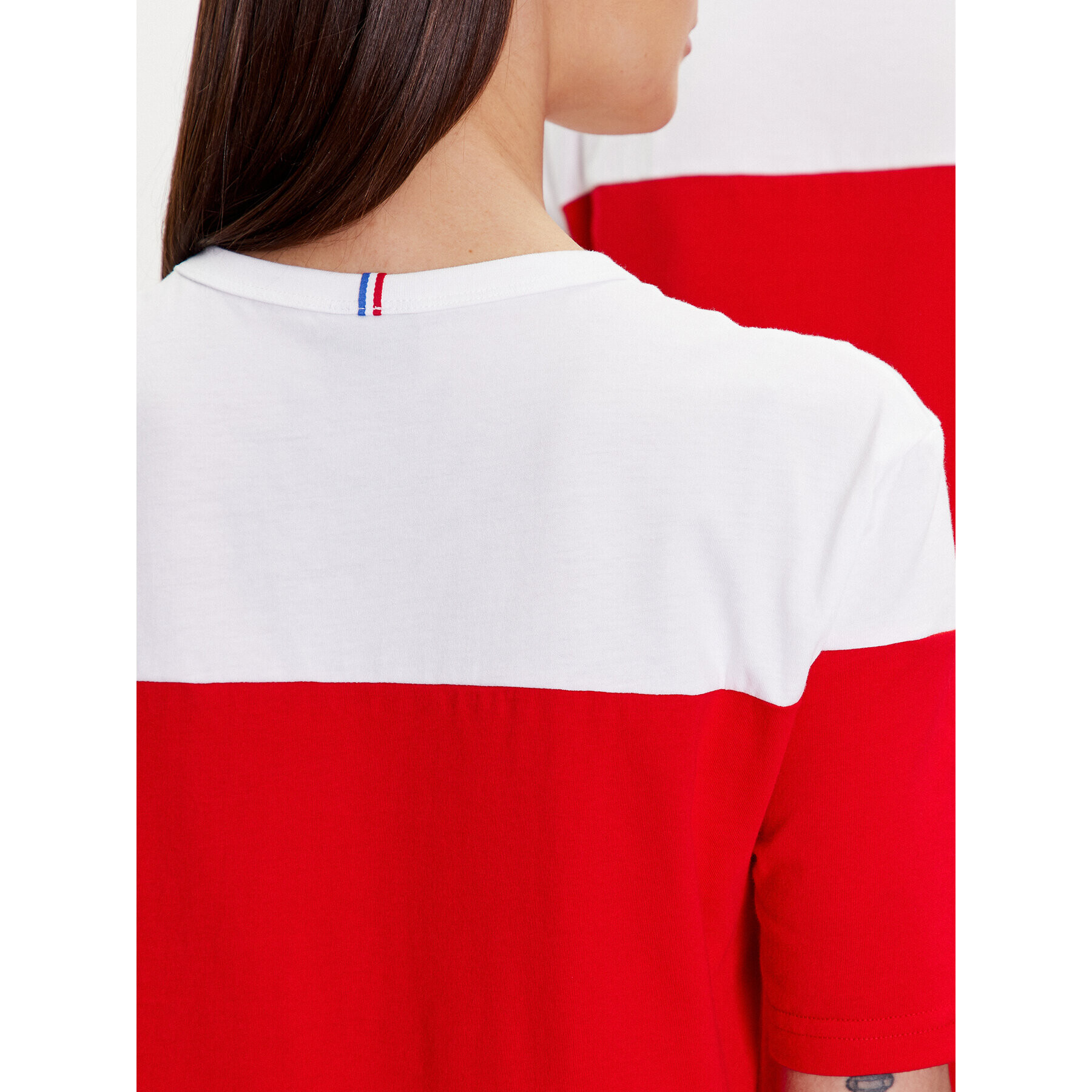 Le Coq Sportif Тишърт Unisex 2310366 Червен Regular Fit - Pepit.bg