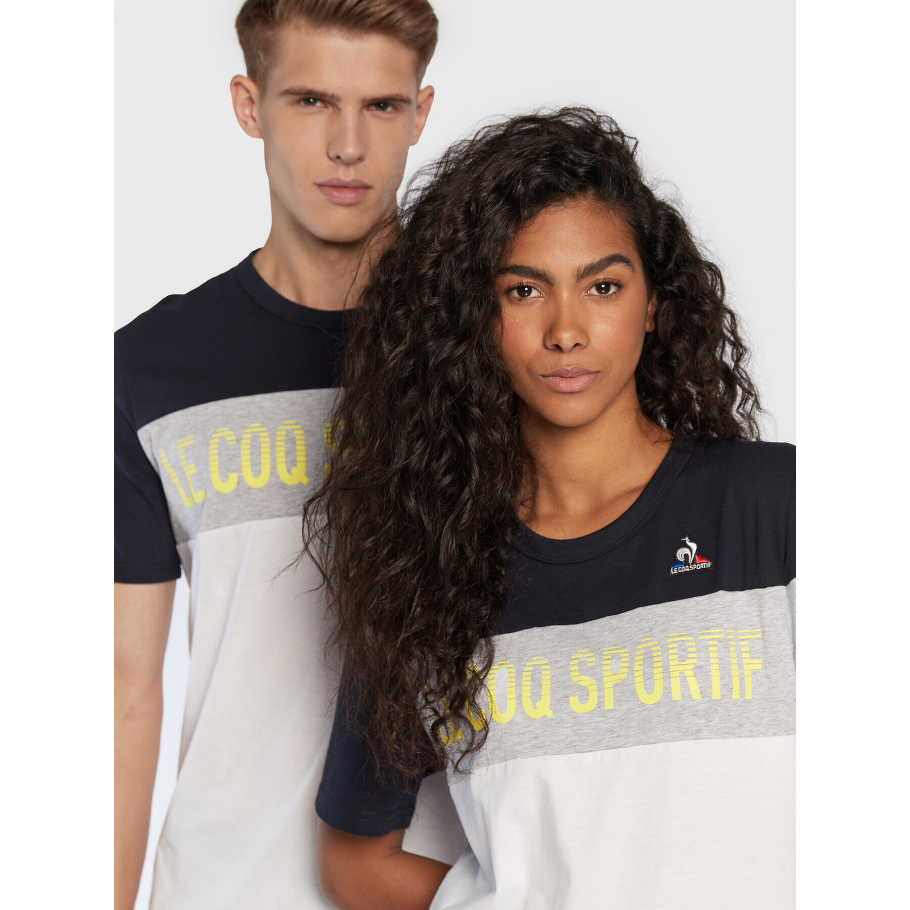 Le Coq Sportif Тишърт Unisex Saison 2 2220295 Бял Regular Fit - Pepit.bg