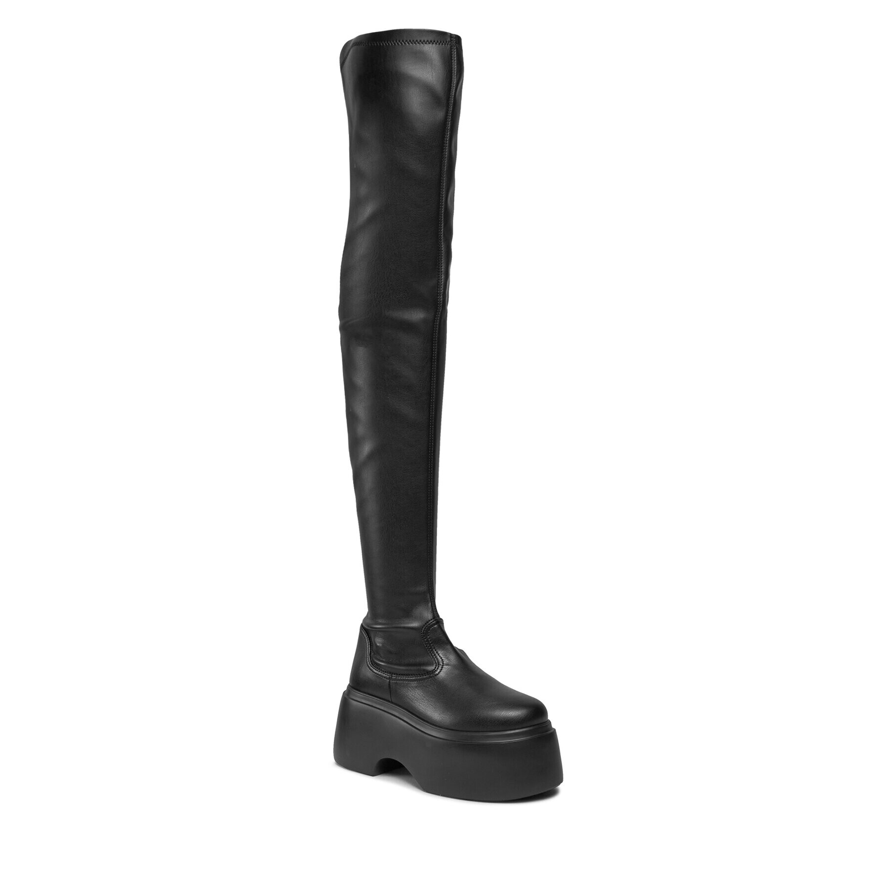 Le Silla Чизми Kembra Tight 6451A020M1PPFAK001 Черен - Pepit.bg