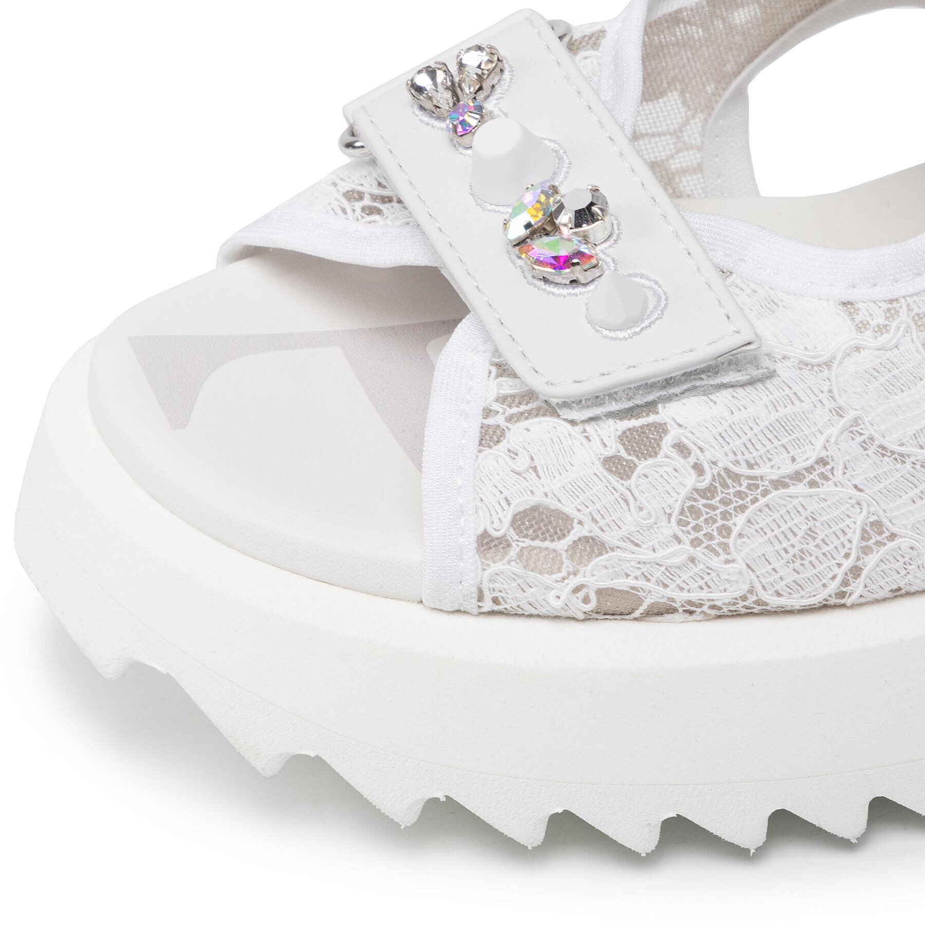 Le Silla Сандали Yui 6657Q040M1PPLAC200 Бял - Pepit.bg
