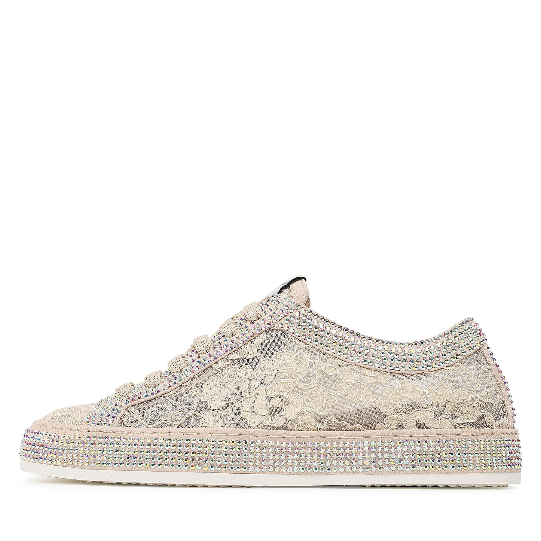 Le Silla Сникърси Sneaker Andrea 1651S020M1PPLAC185 Бежов - Pepit.bg